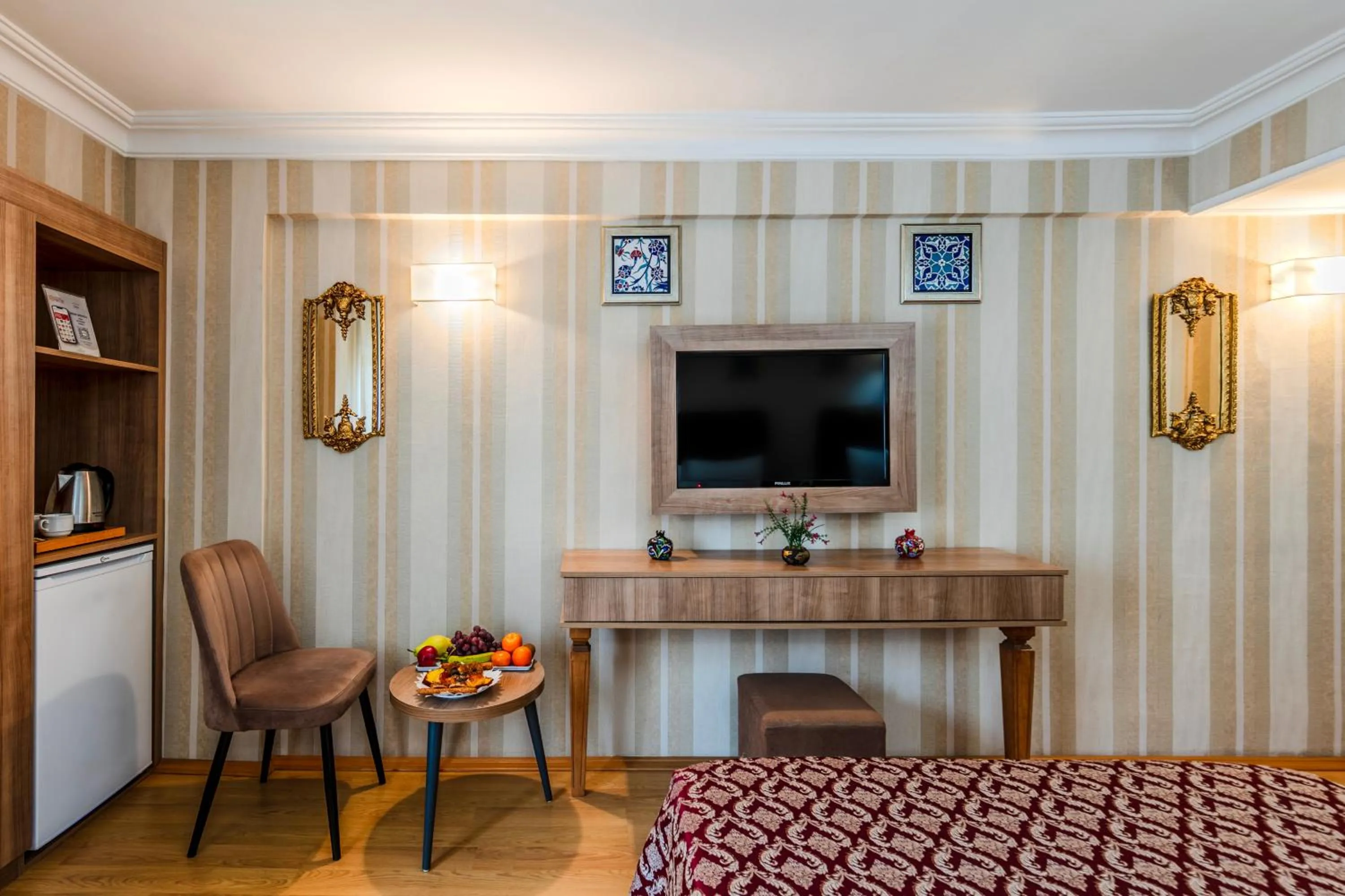 Bedroom in Hamit Hotel Istanbul