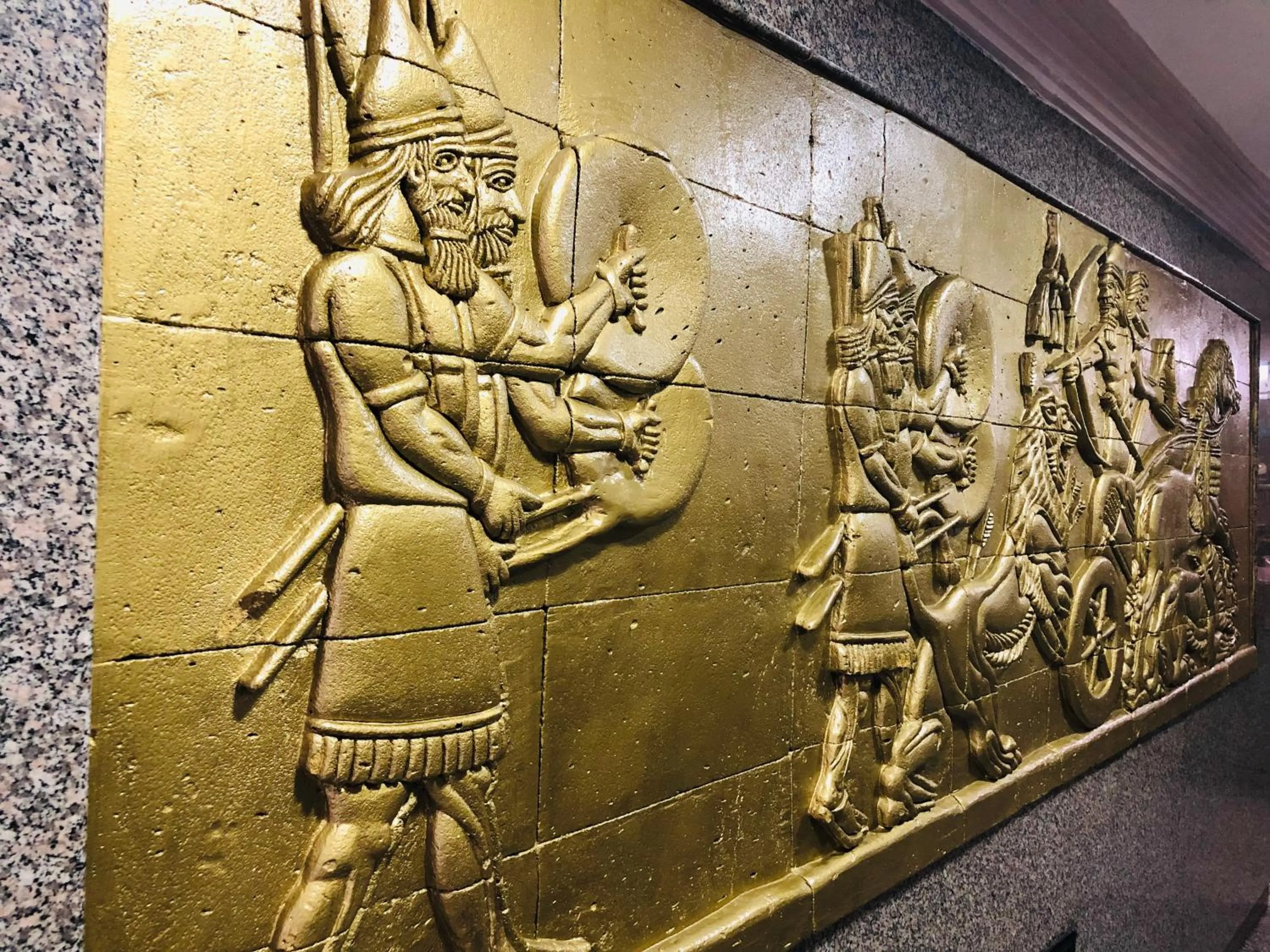 Decorative detail in Hamit Hotel Istanbul