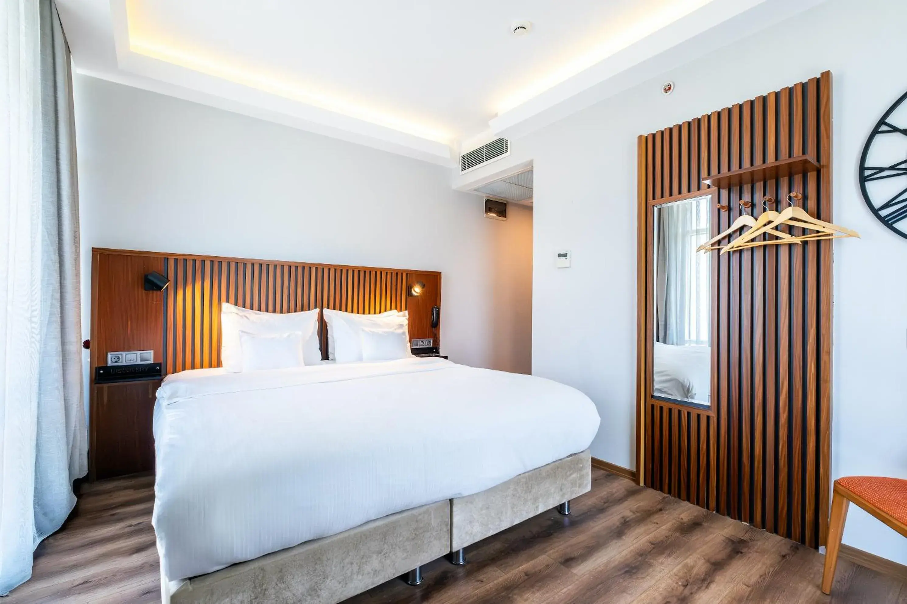 Bed in Discovery Hotel Bed in Discovery Hotel