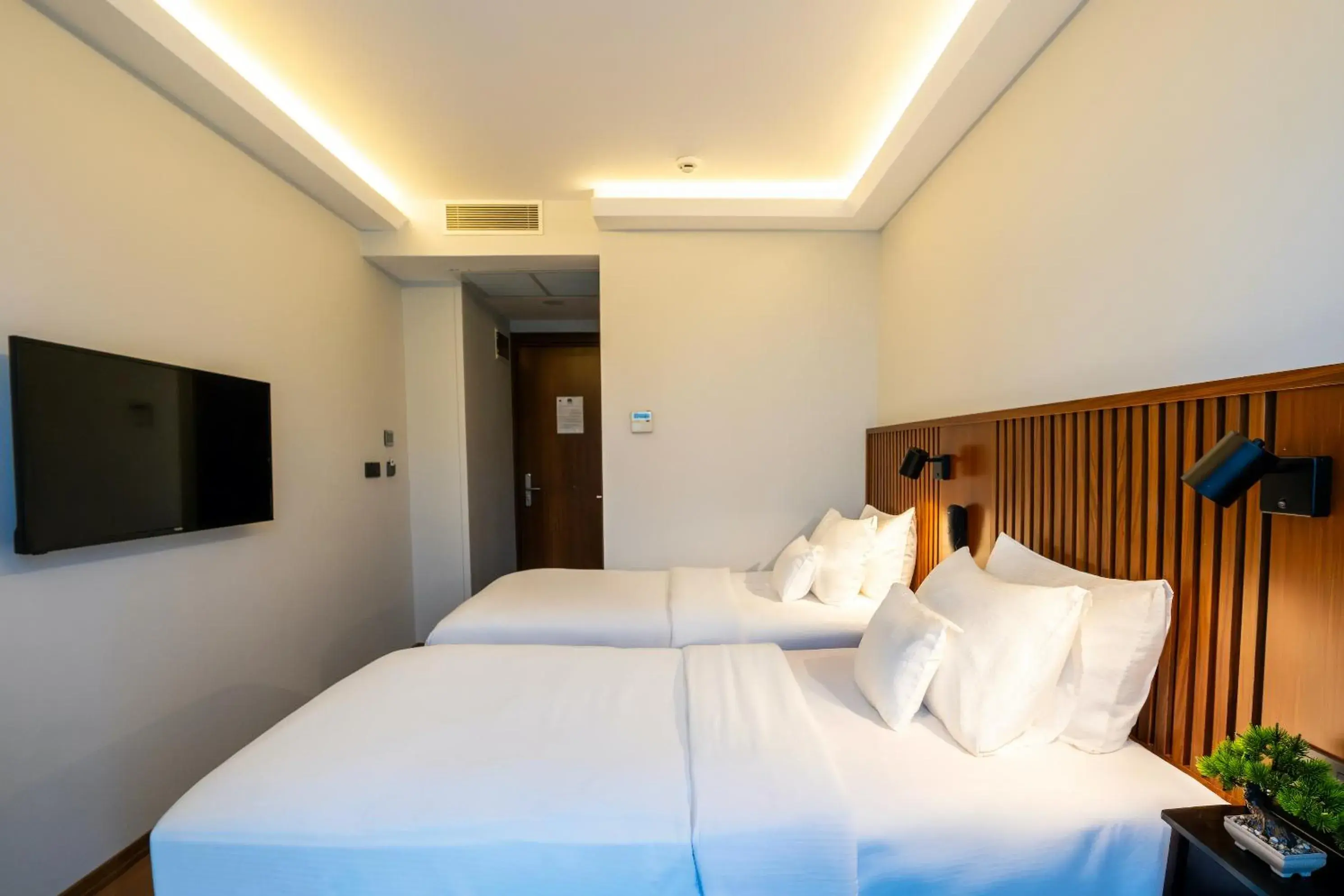 Bed in Discovery Hotel Bed in Discovery Hotel