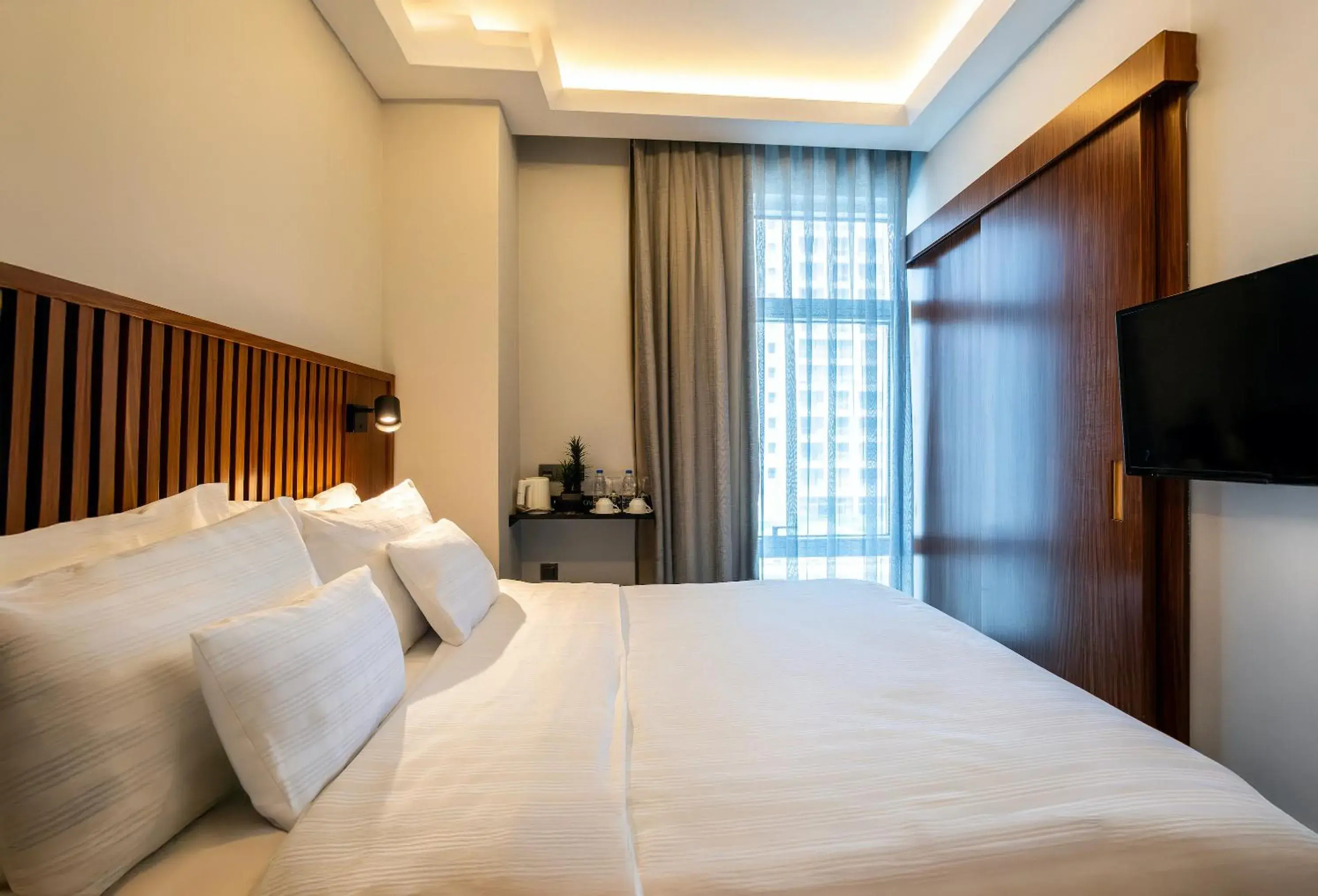 Bed in Discovery Hotel Bed in Discovery Hotel