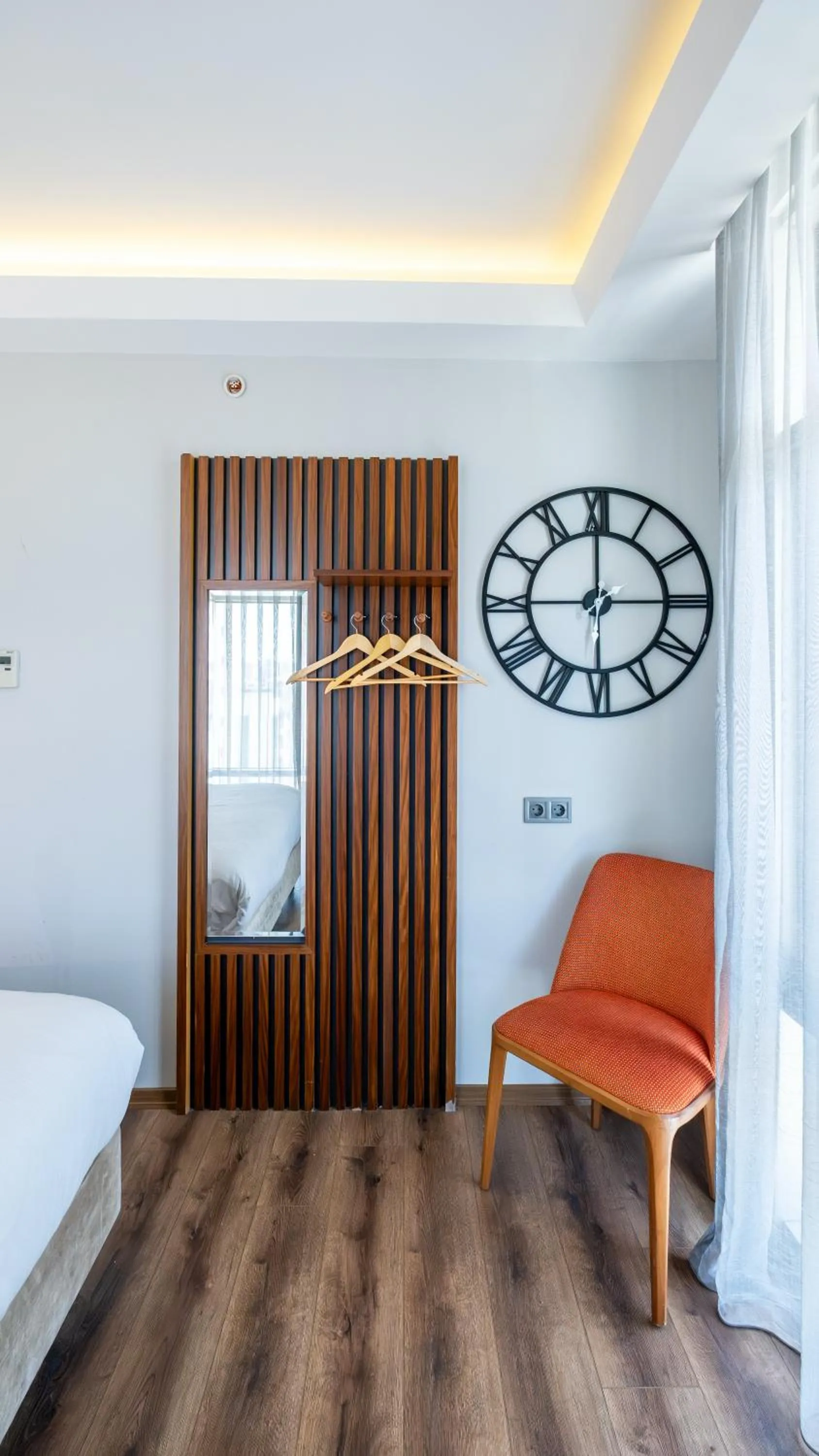 Bed in Discovery Hotel