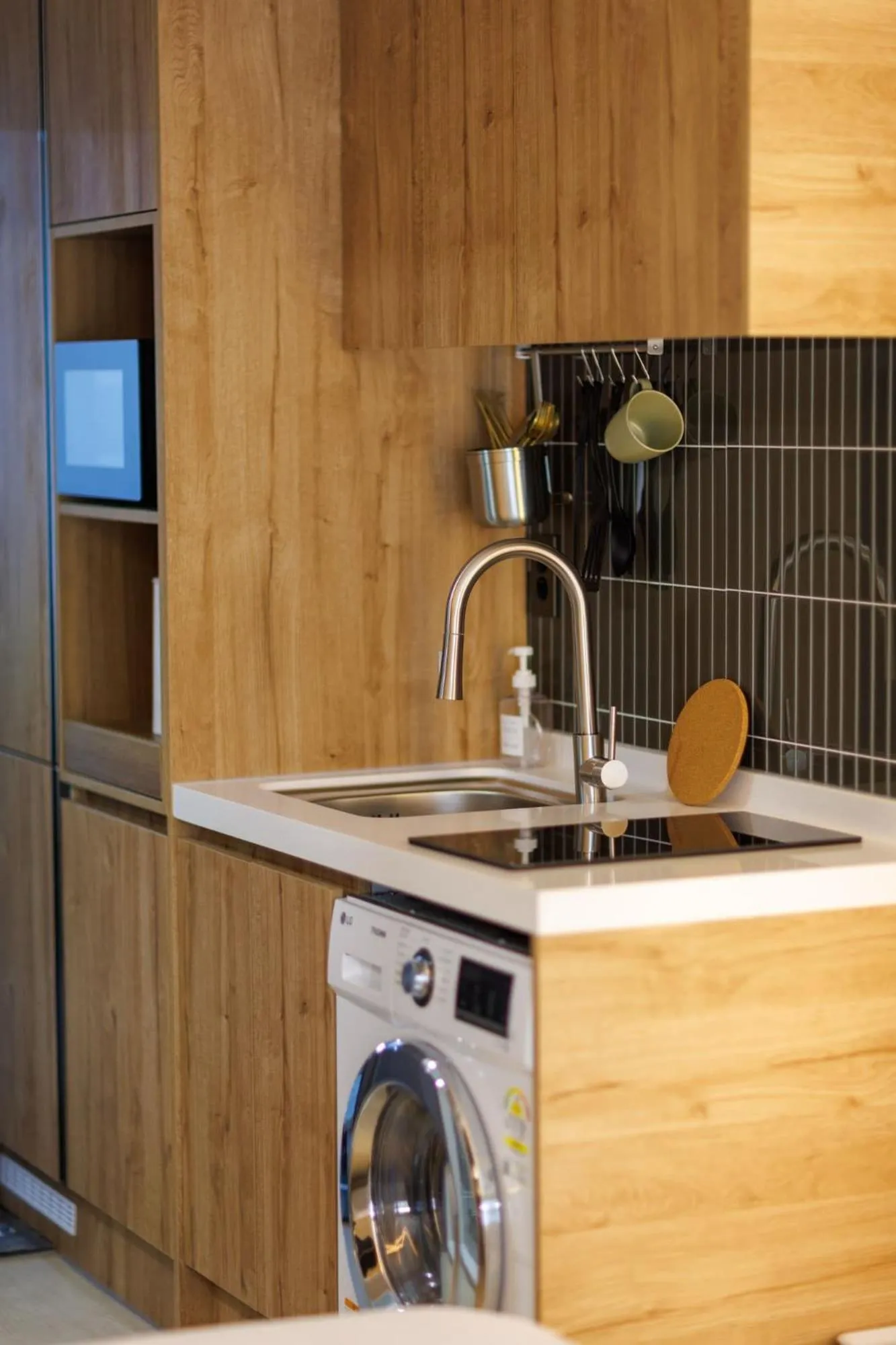 Kitchen or kitchenette in Wecostay Insadong