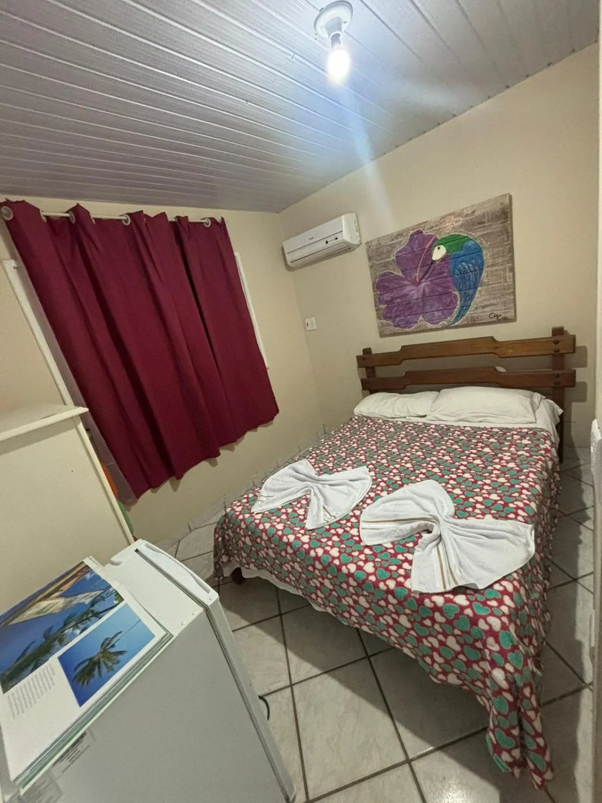 Bed in Pousada Clarice Suítes