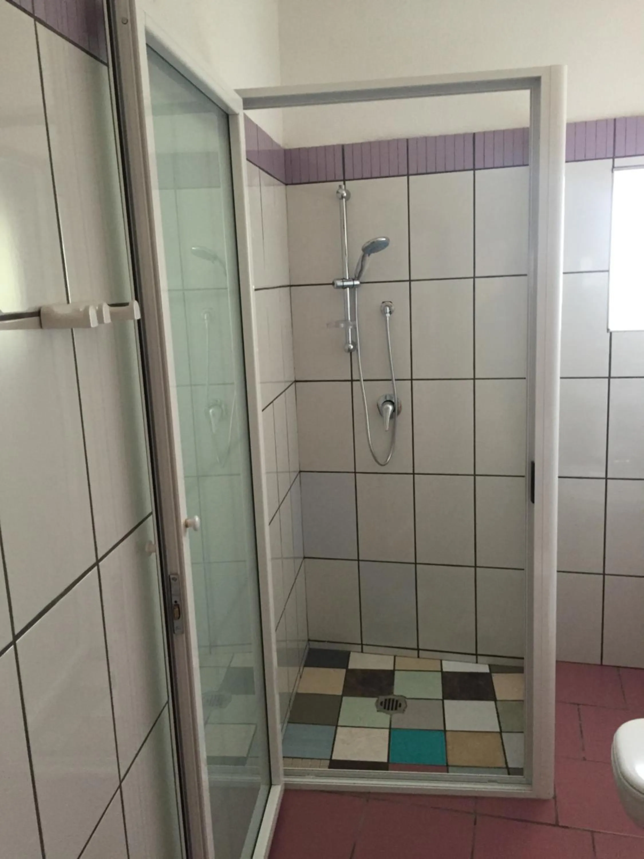 Shower in Hotel Punto Azzurro