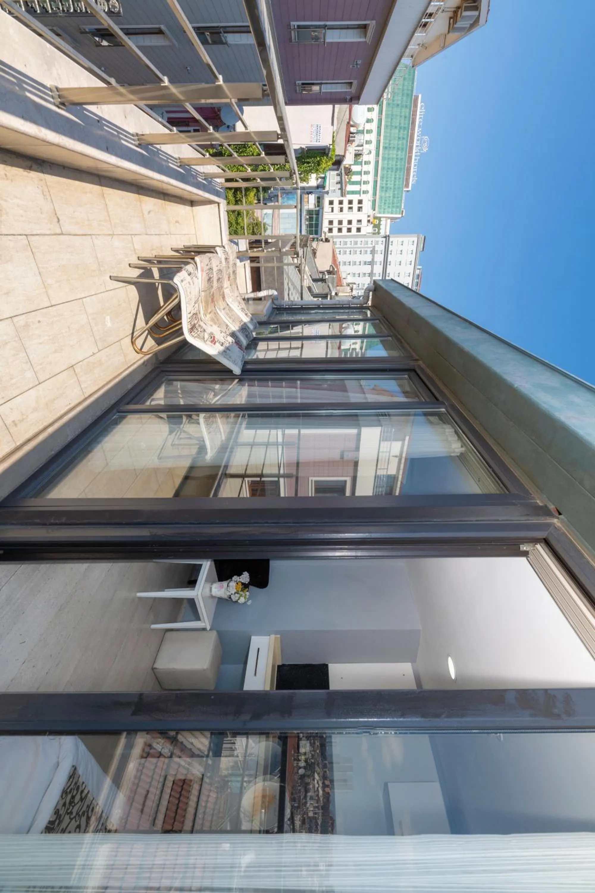 Balcony/Terrace in Taksim Peri Suite