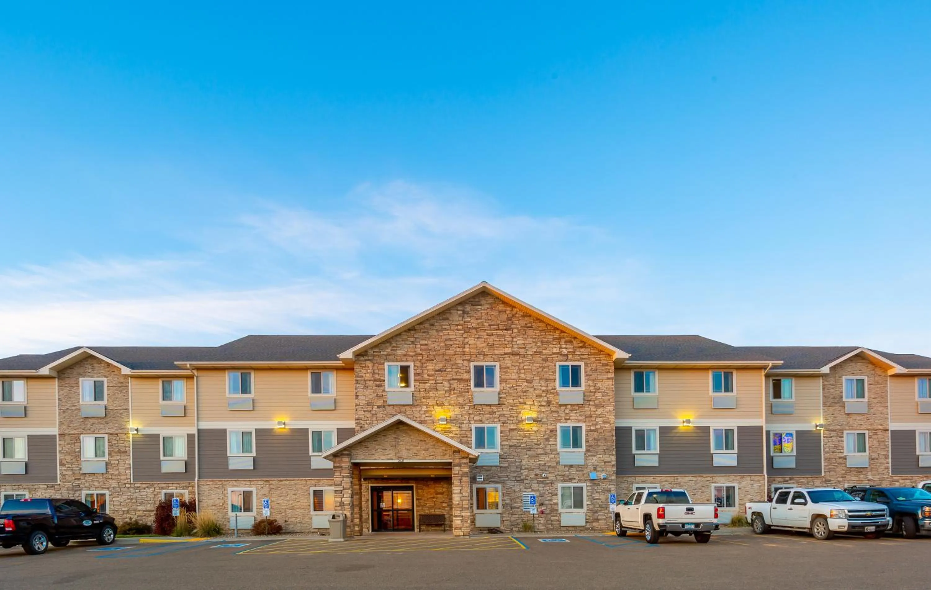 Property building in My Place Hotel-Dickinson, ND