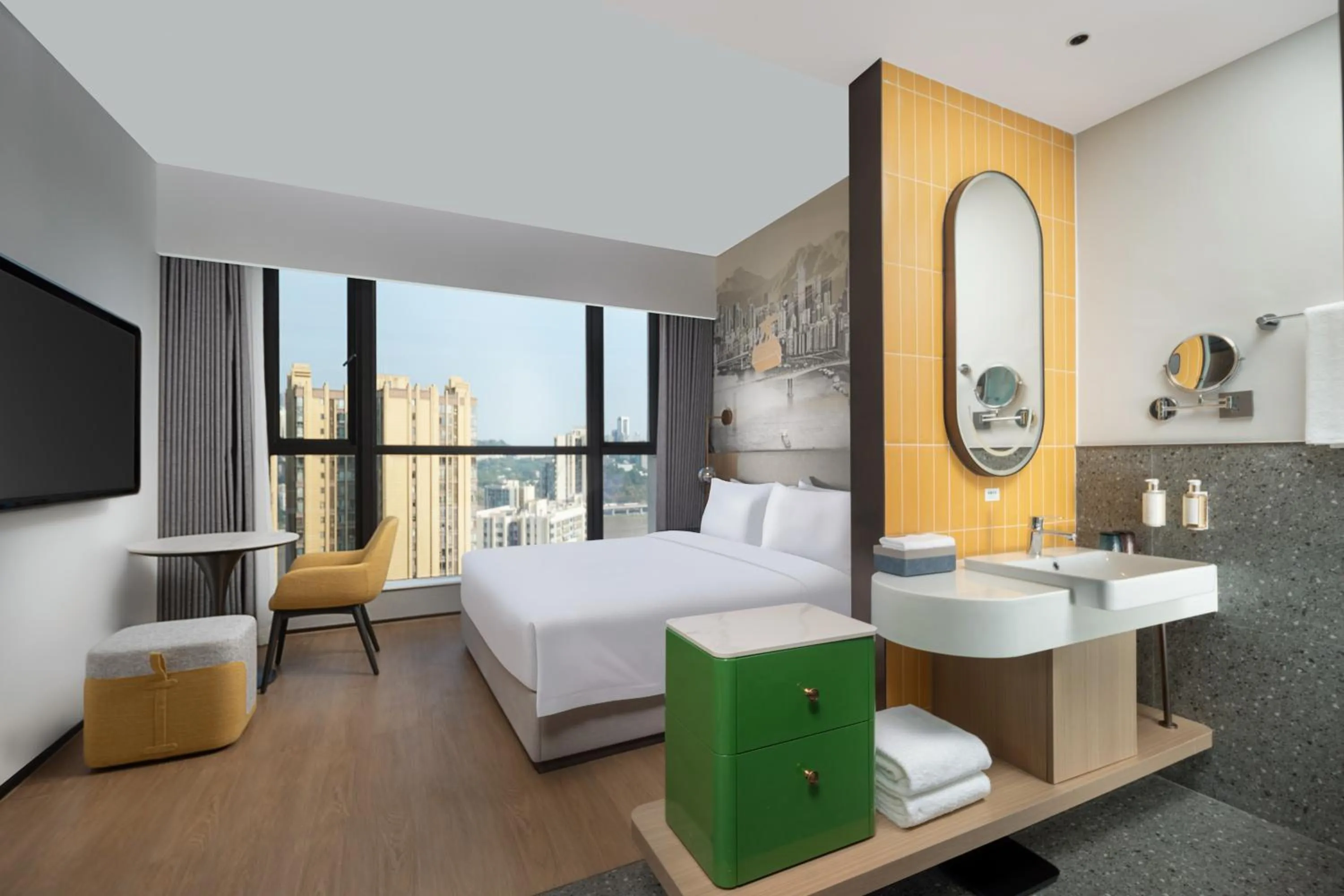 Bed in Holiday Inn & Suites Chongqing Nanan by IHG