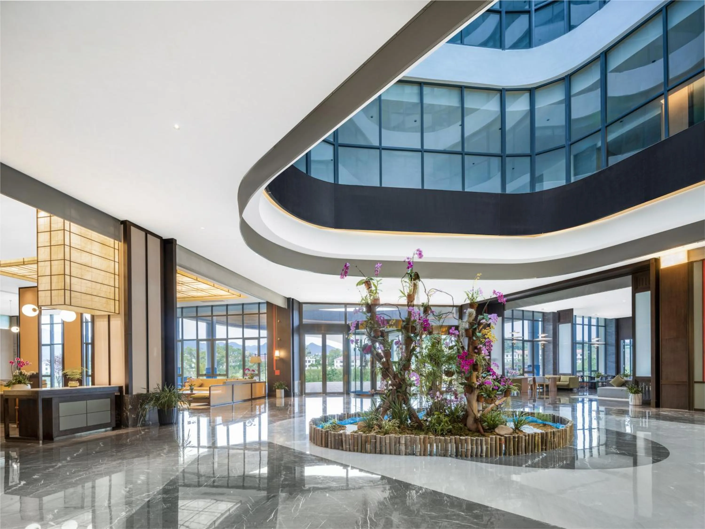 Lobby or reception in Holiday Inn Ganzhou Orchid Town by IHG