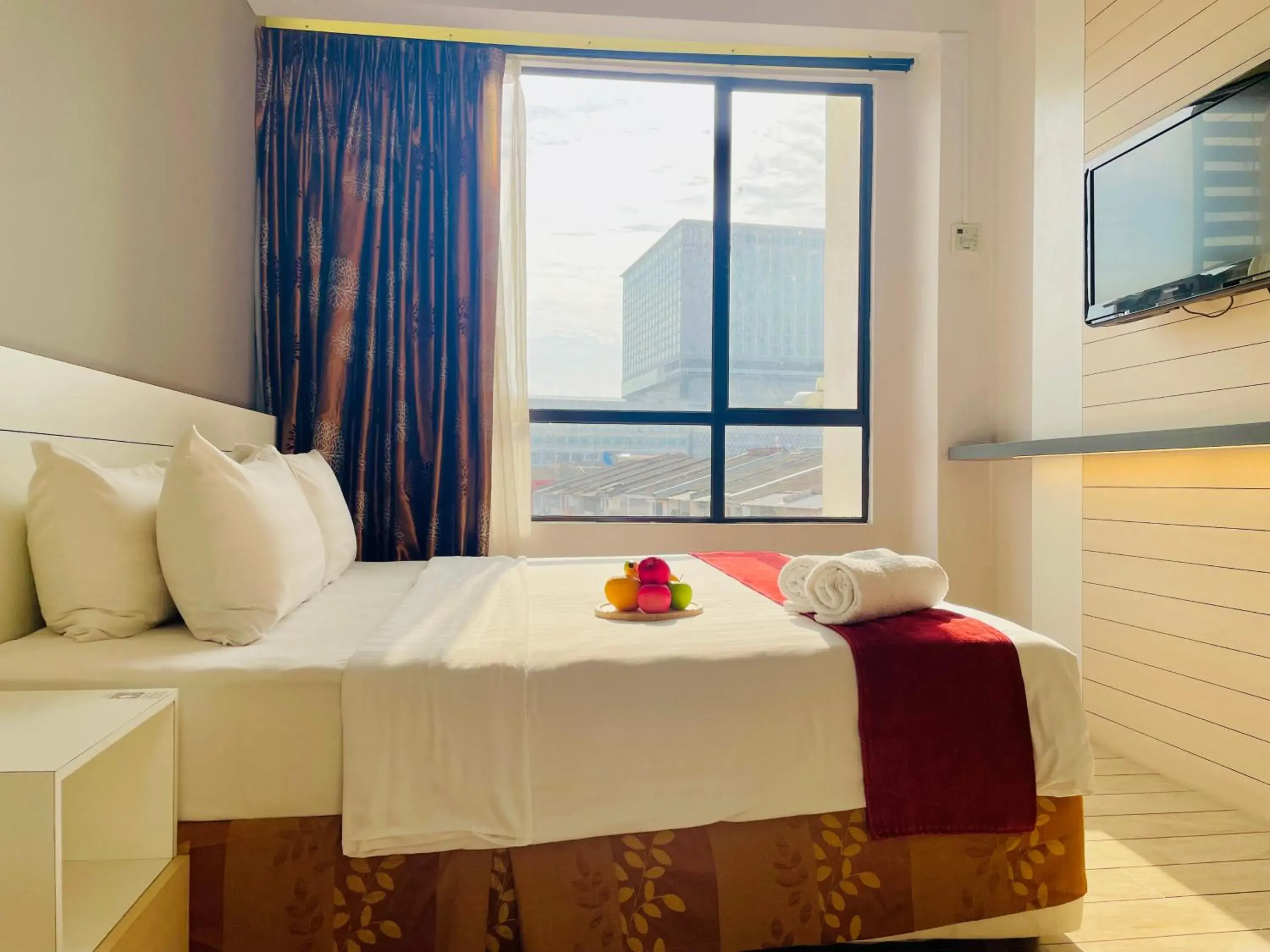 Bed in La Boss Hotel Bed in La Boss Hotel