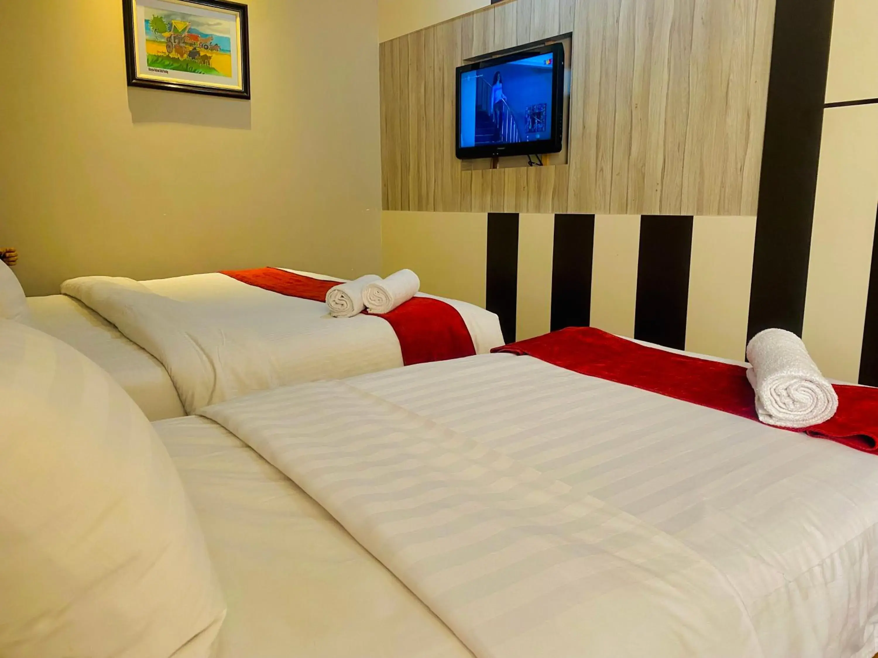 Bed in La Boss Hotel Bed in La Boss Hotel