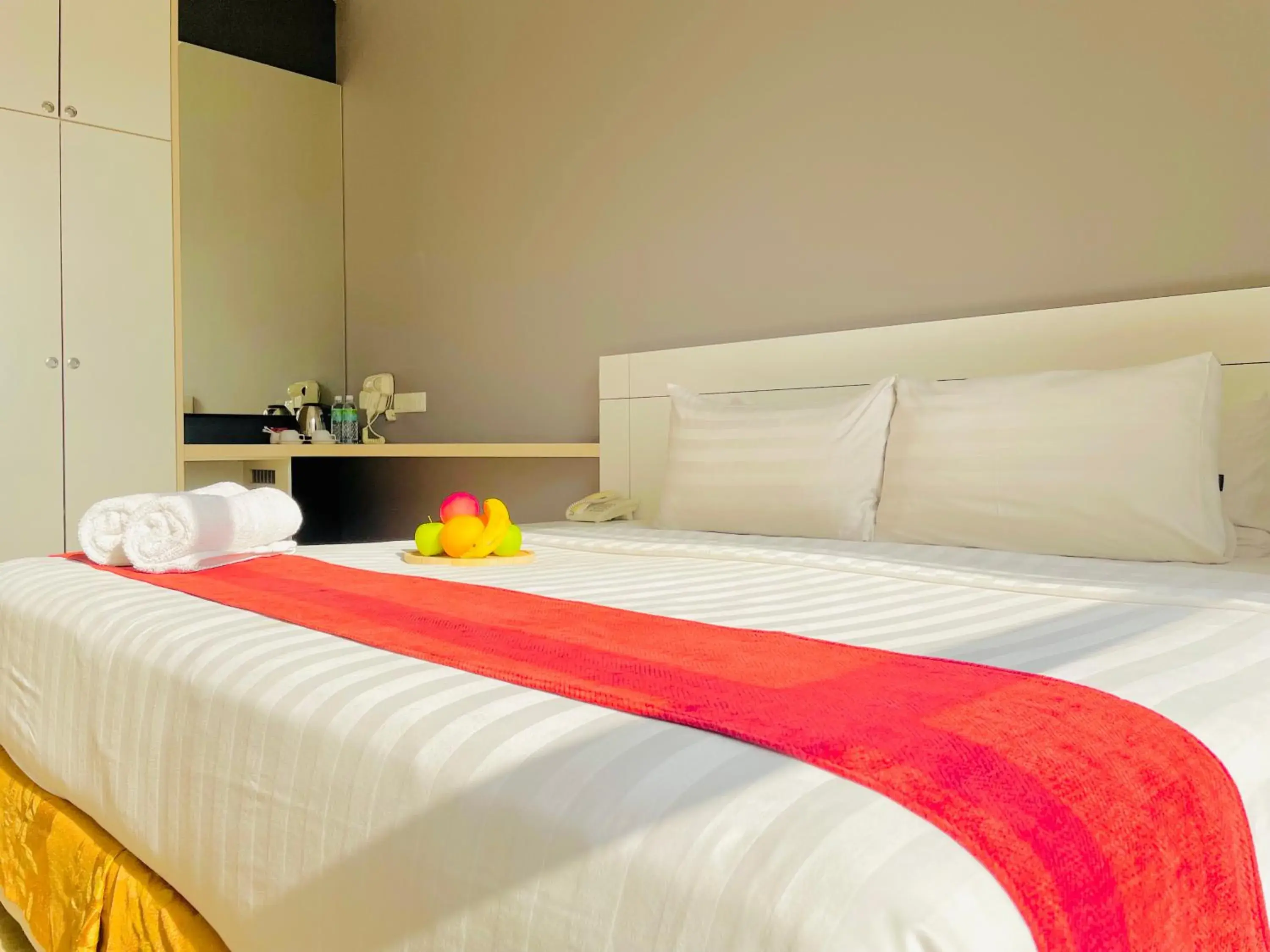 Bed in La Boss Hotel Bed in La Boss Hotel