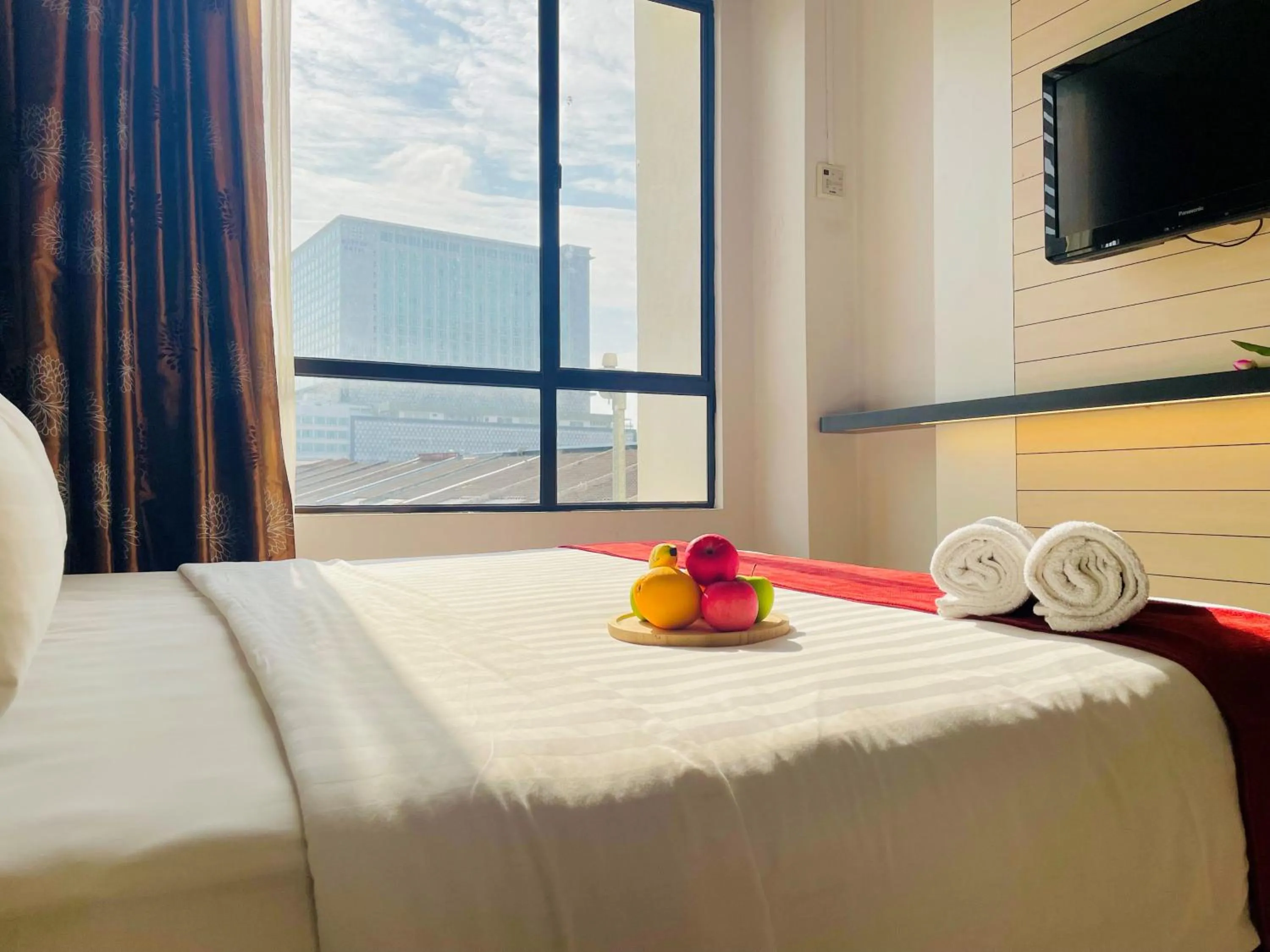 Bed in La Boss Hotel