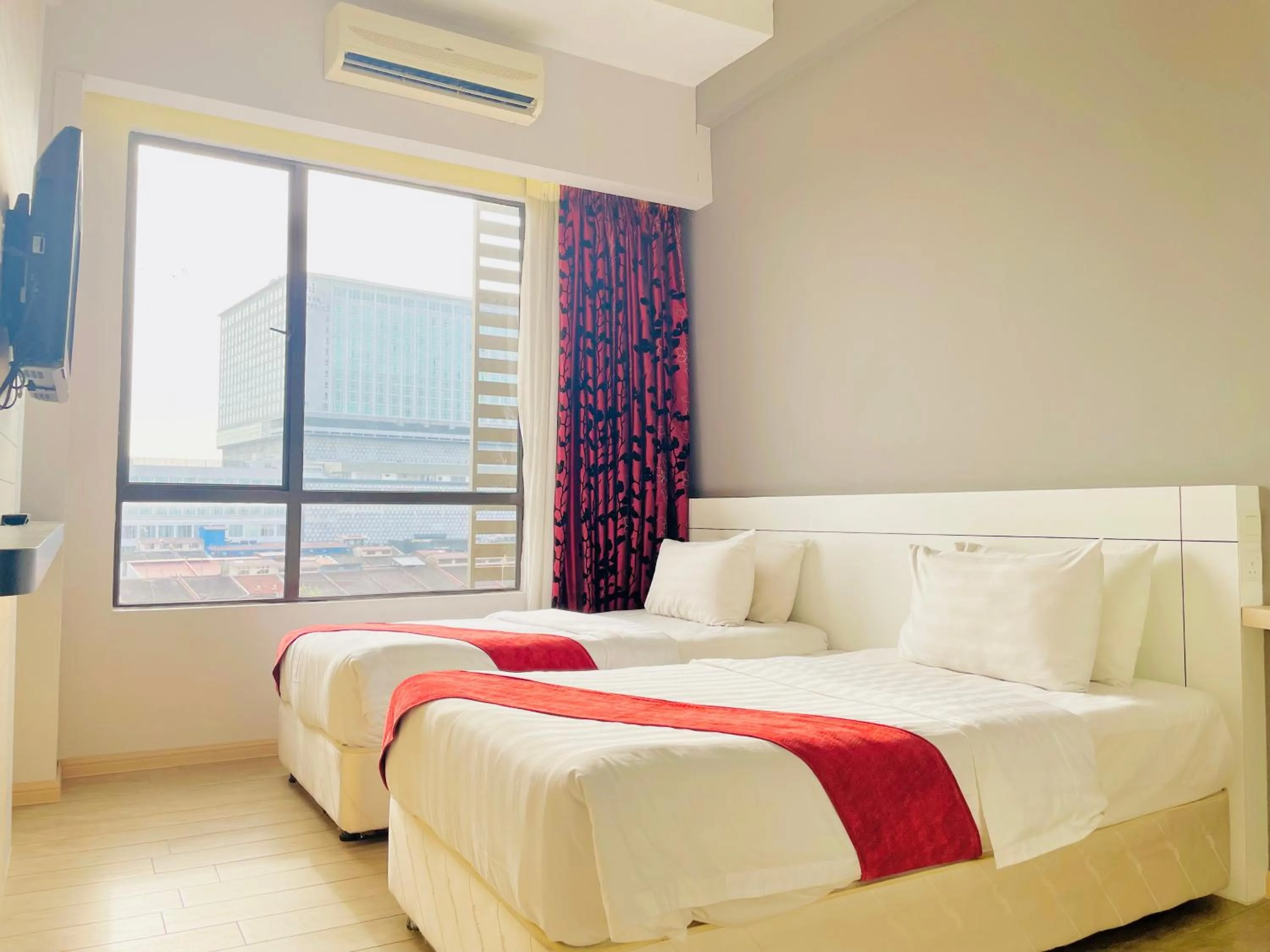 Bed in La Boss Hotel