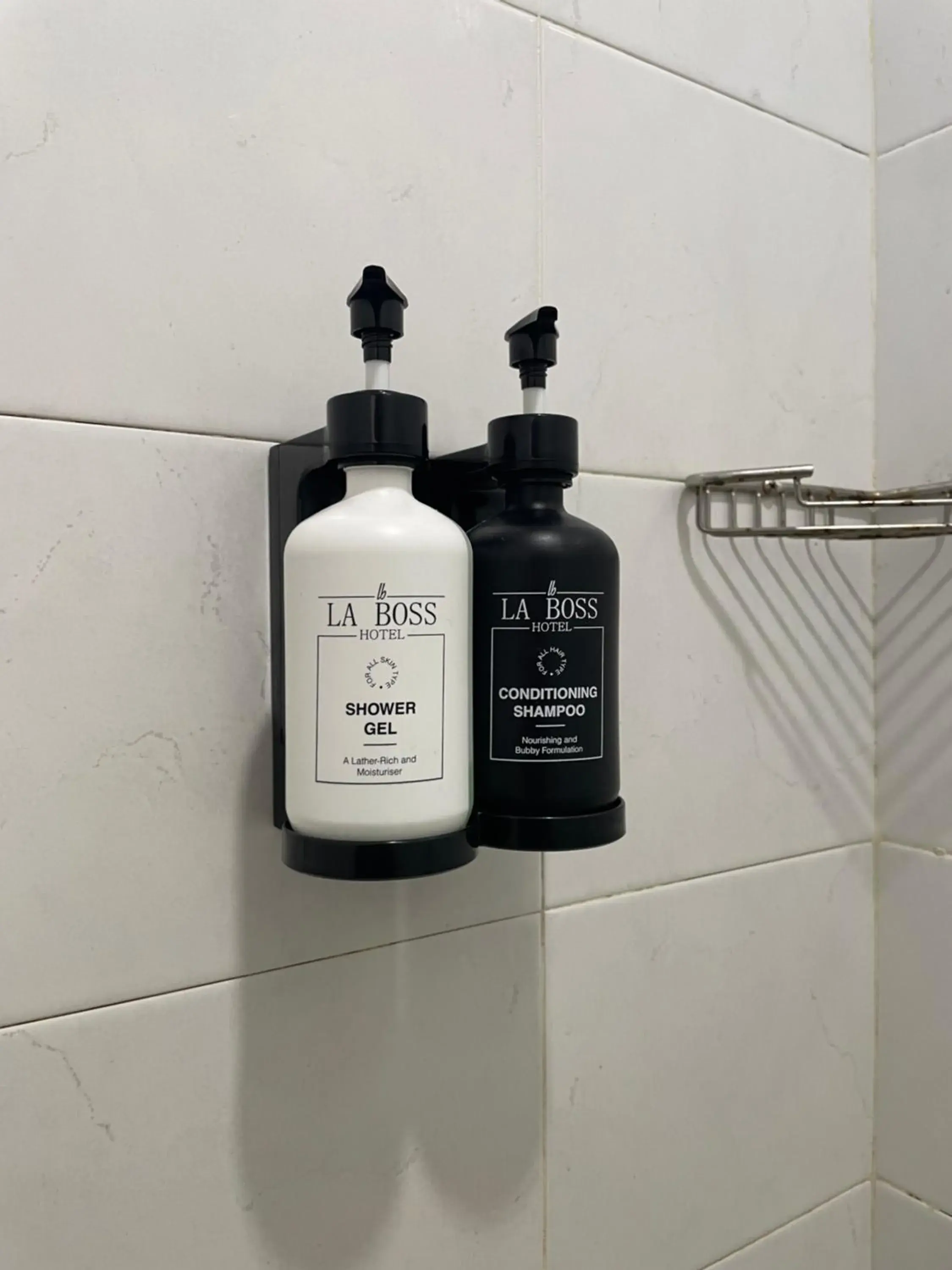 Bathroom in La Boss Hotel Bathroom in La Boss Hotel