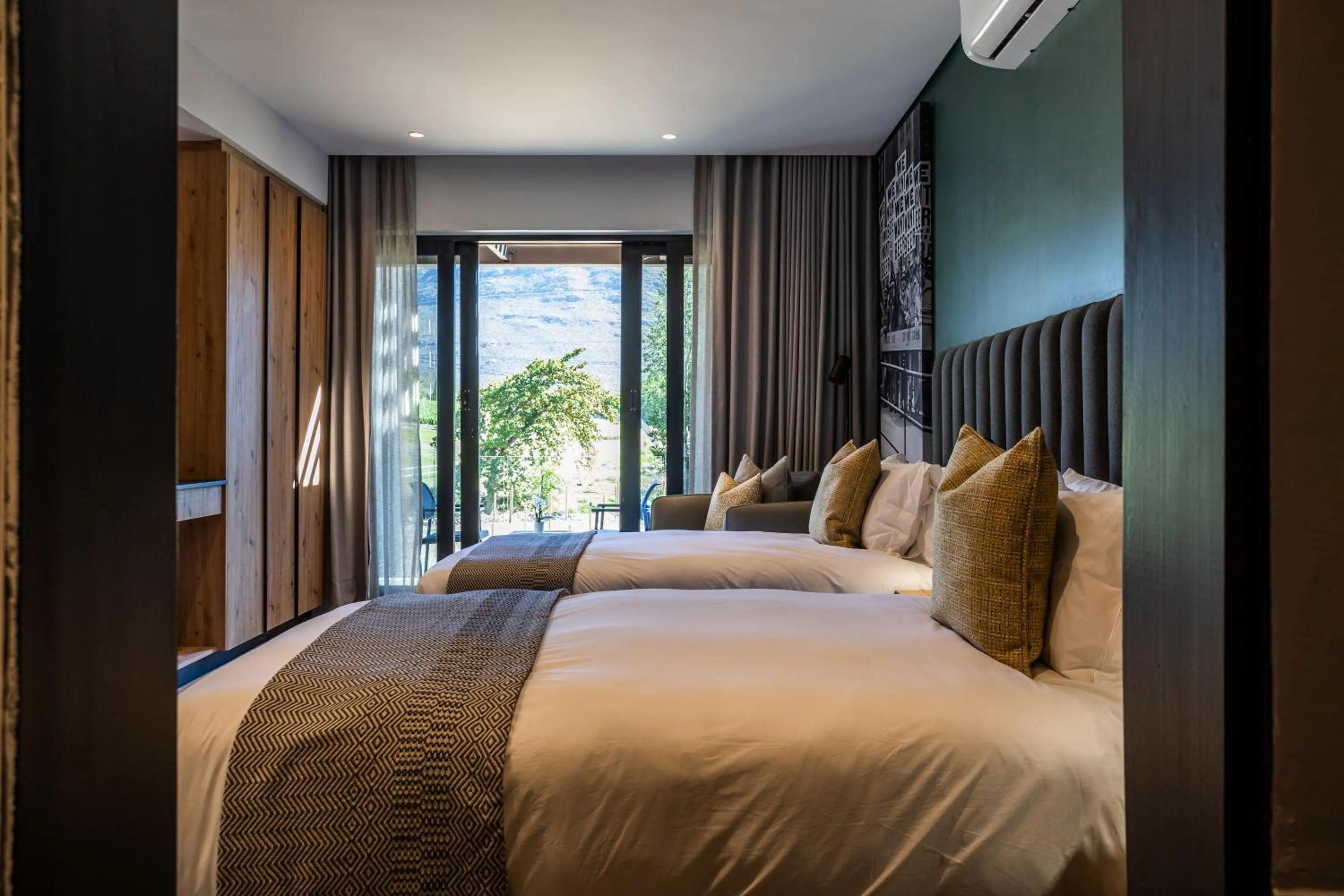 Bed in Franschhoek Hotel