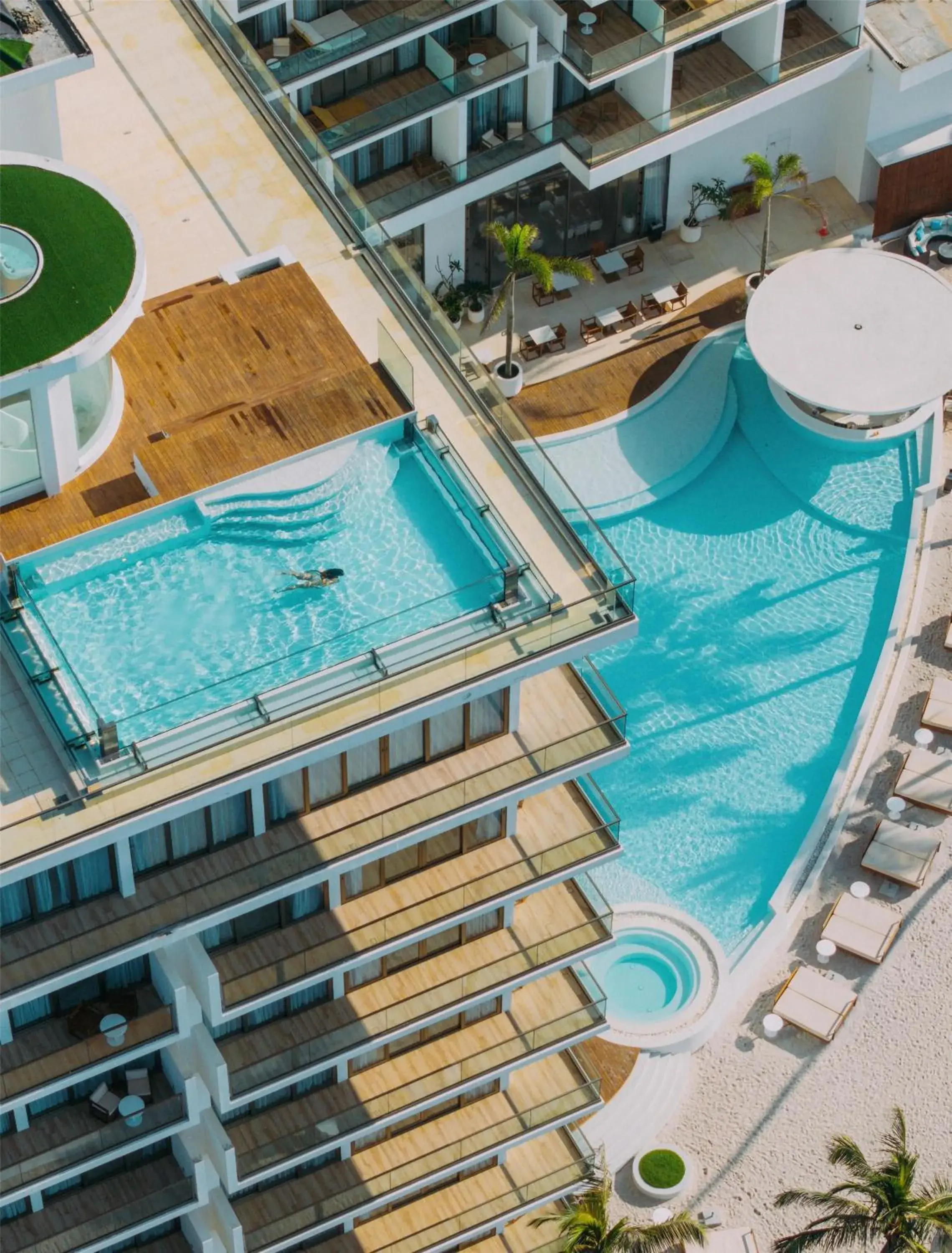 Pool view in Radisson Collection Resort Galle Pool view in Radisson Collection Resort Galle