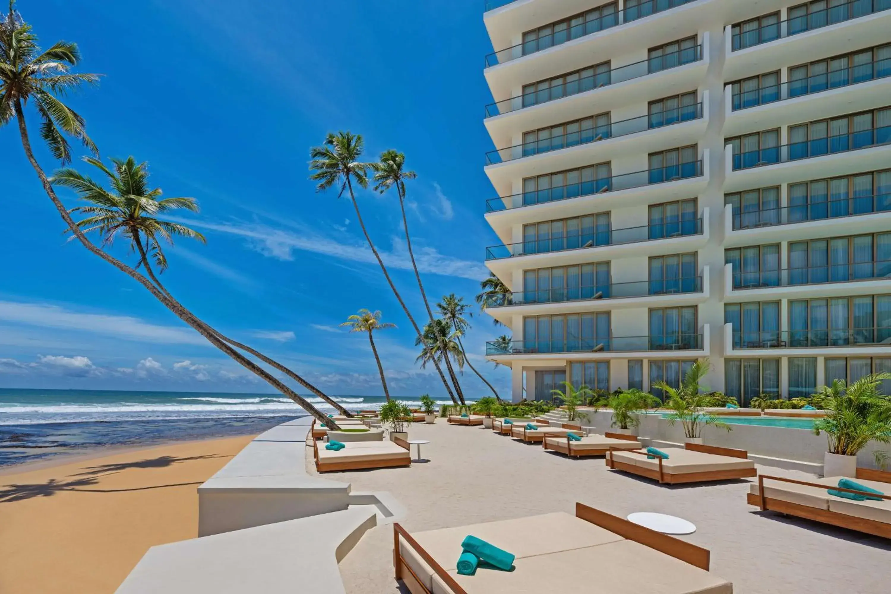 Pool view in Radisson Collection Resort Galle Pool view in Radisson Collection Resort Galle