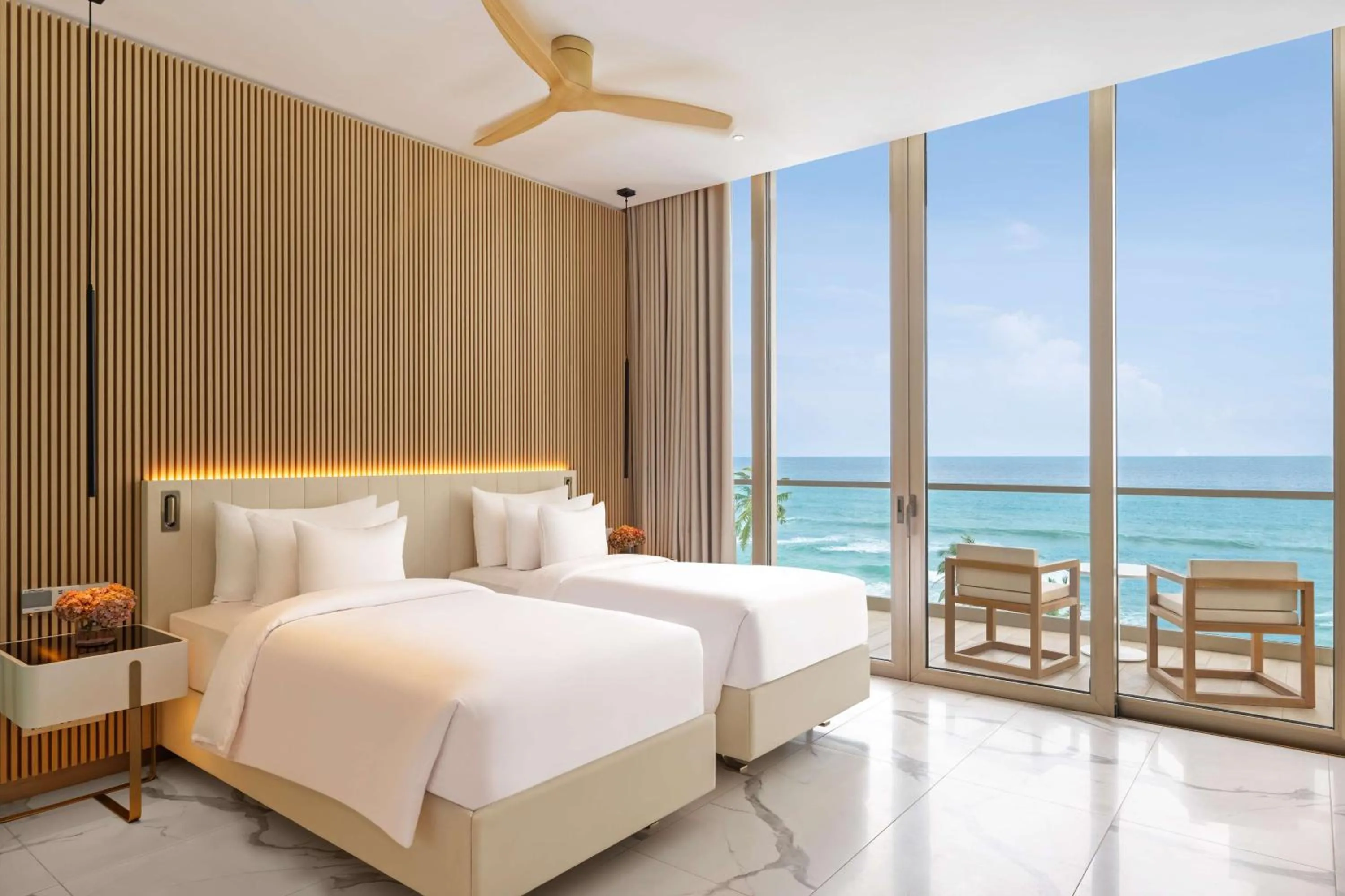 Bed in Radisson Collection Resort Galle