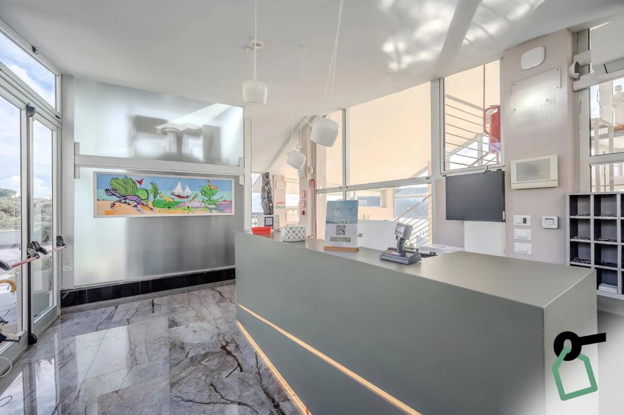 Lobby or reception in HOTIDAY Room Collection - Porto Venere