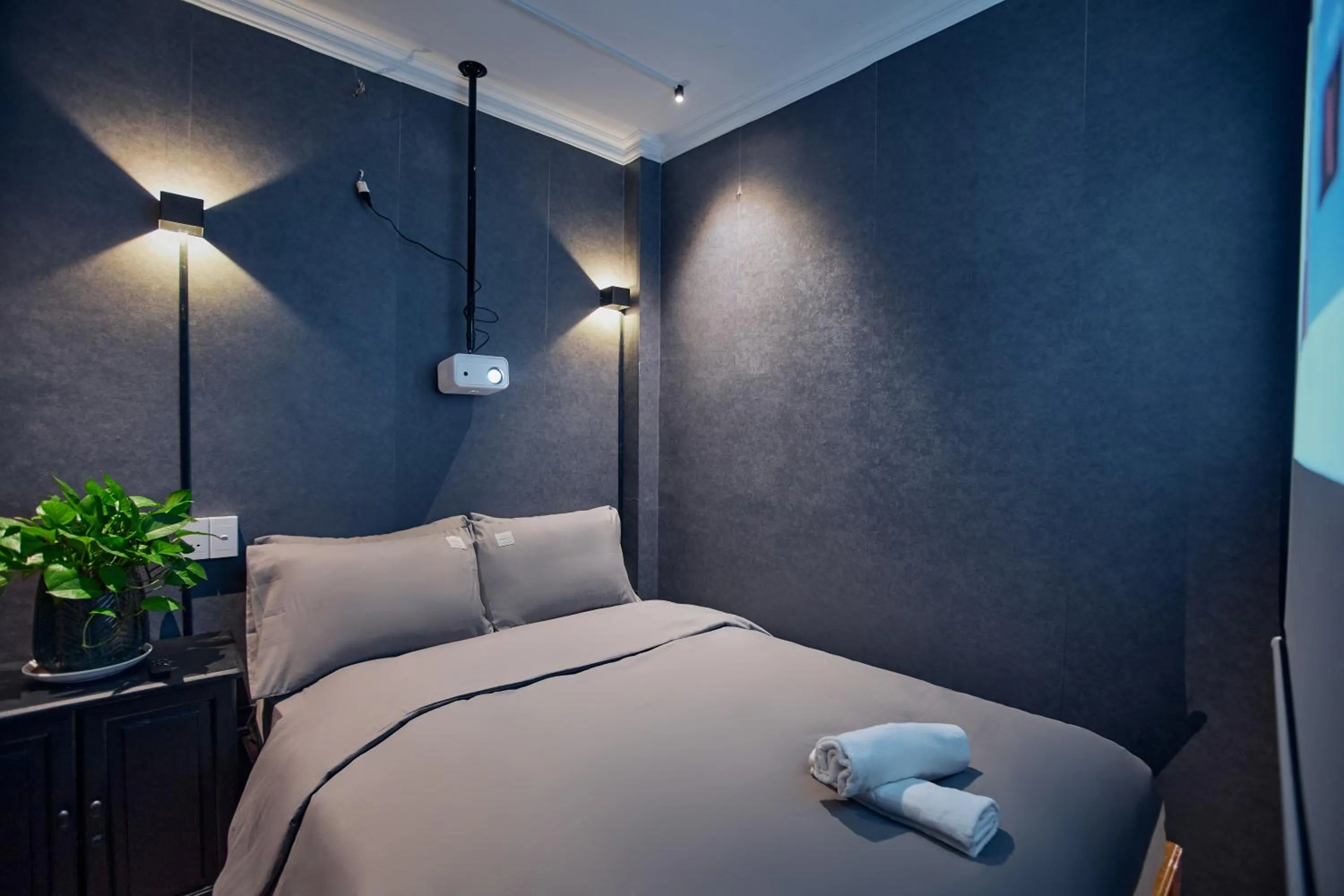 Bed in MG Rosé Boutique Hotel