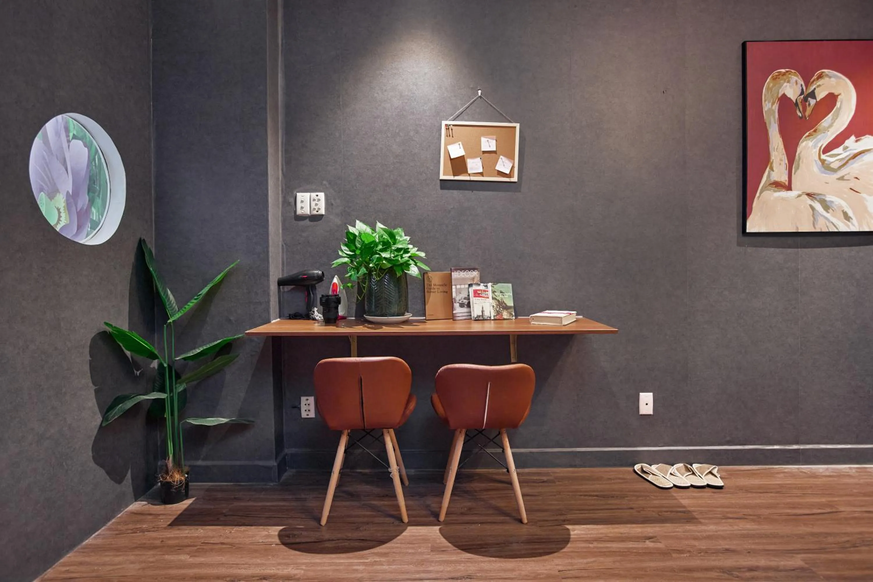 Decorative detail in MG Rosé Boutique Hotel