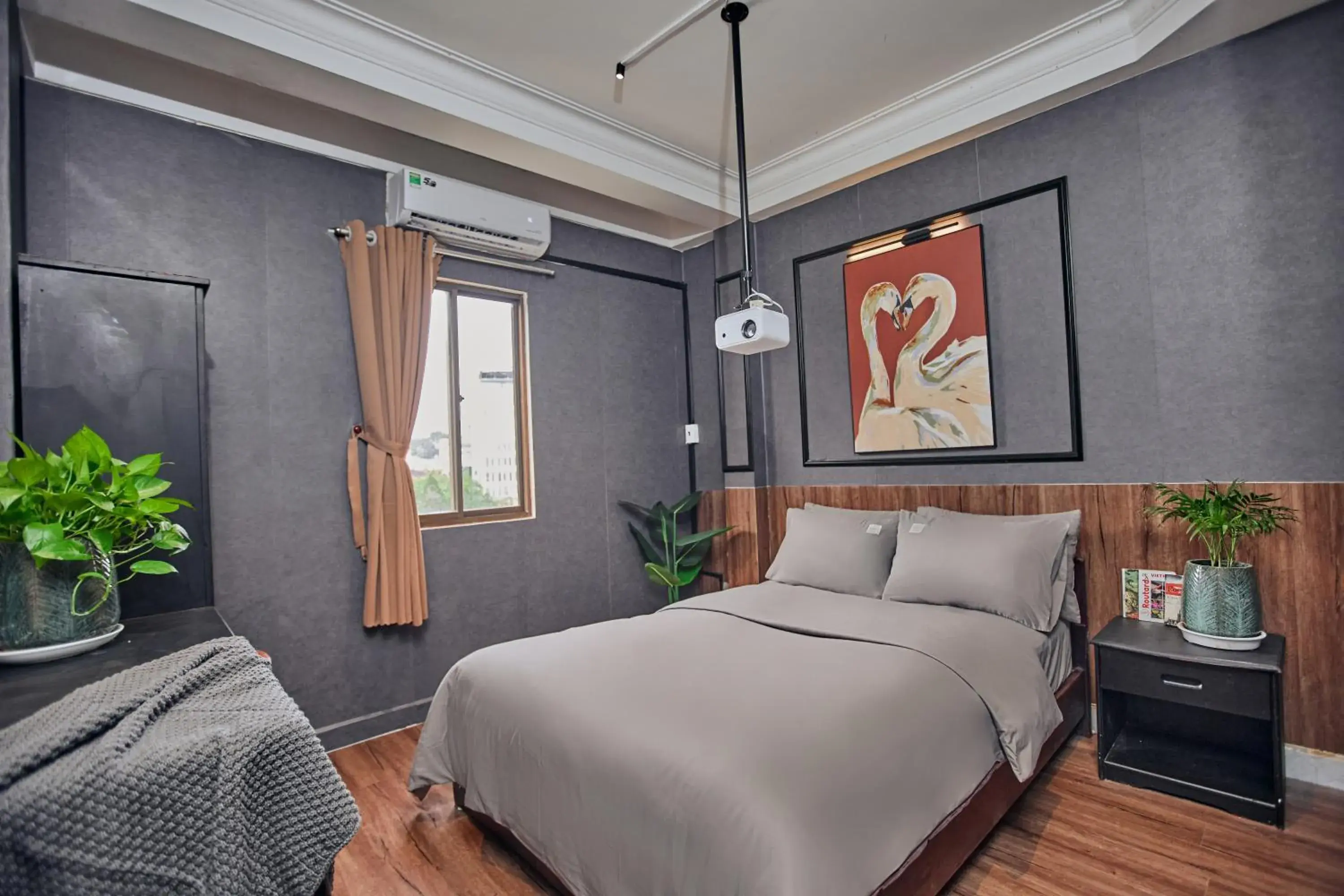 Bed in MG Rosé Boutique Hotel Bed in MG Rosé Boutique Hotel