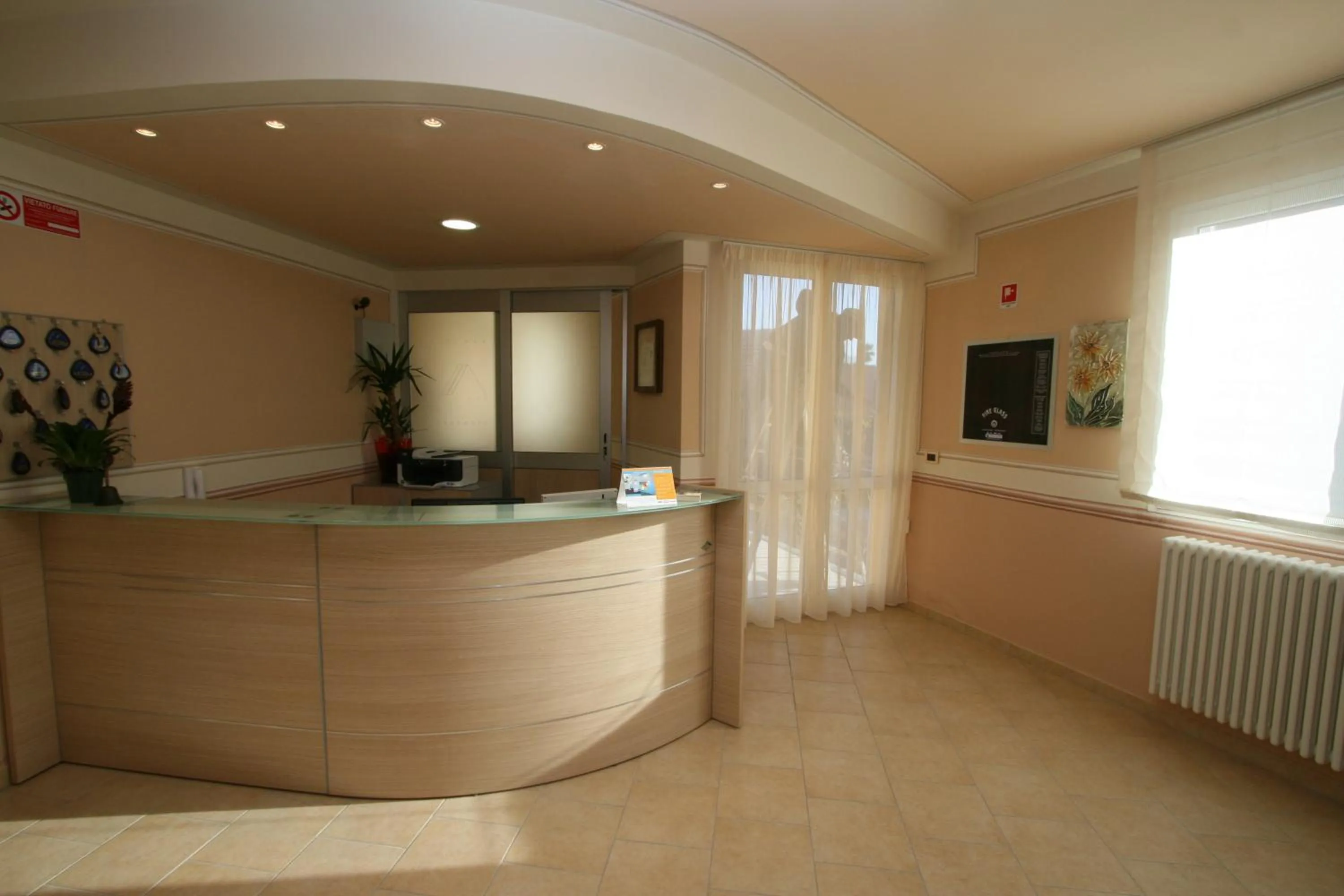 Lobby or reception in Albergo Villa Ada