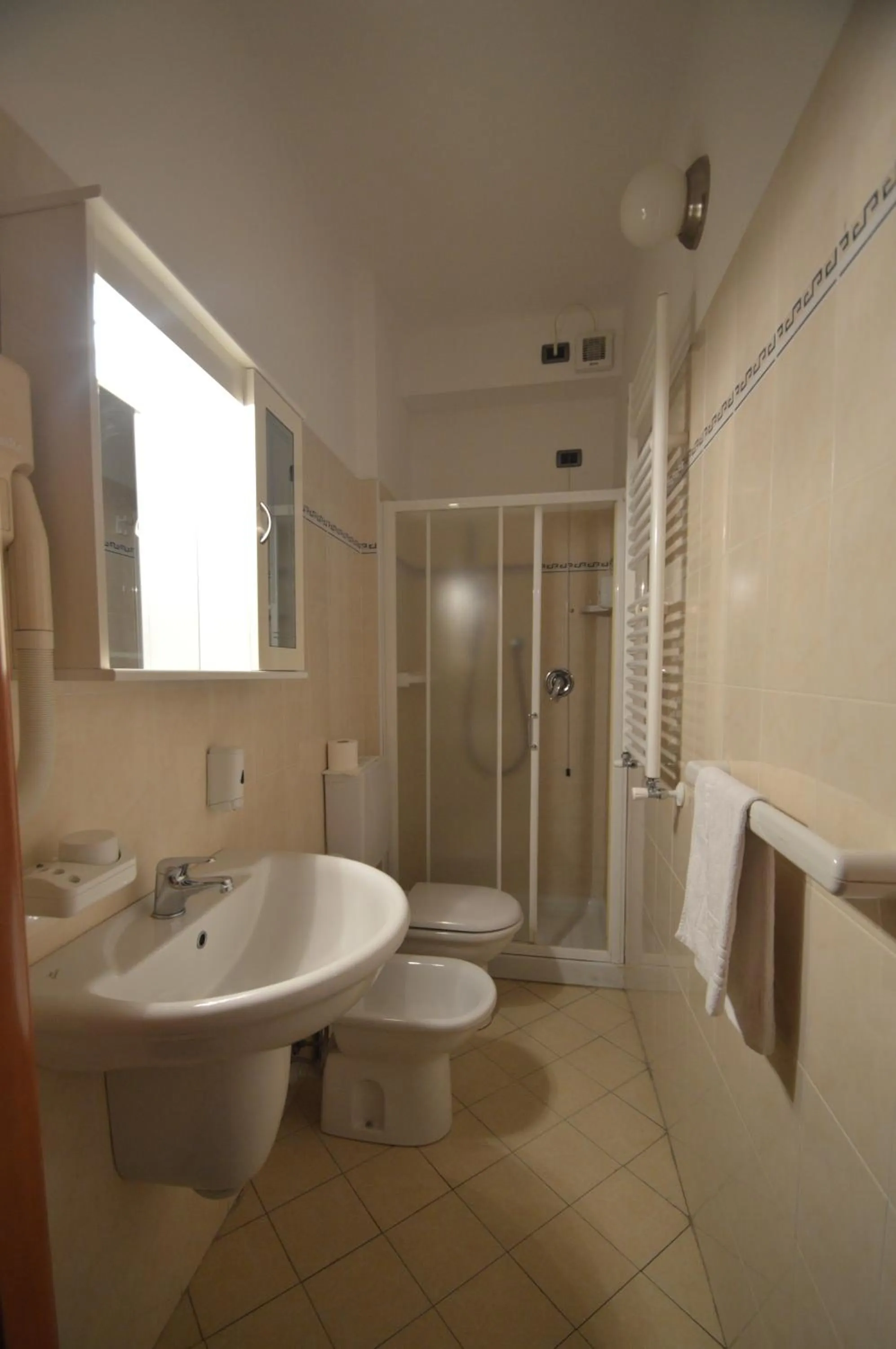 Bathroom in Albergo Villa Ada