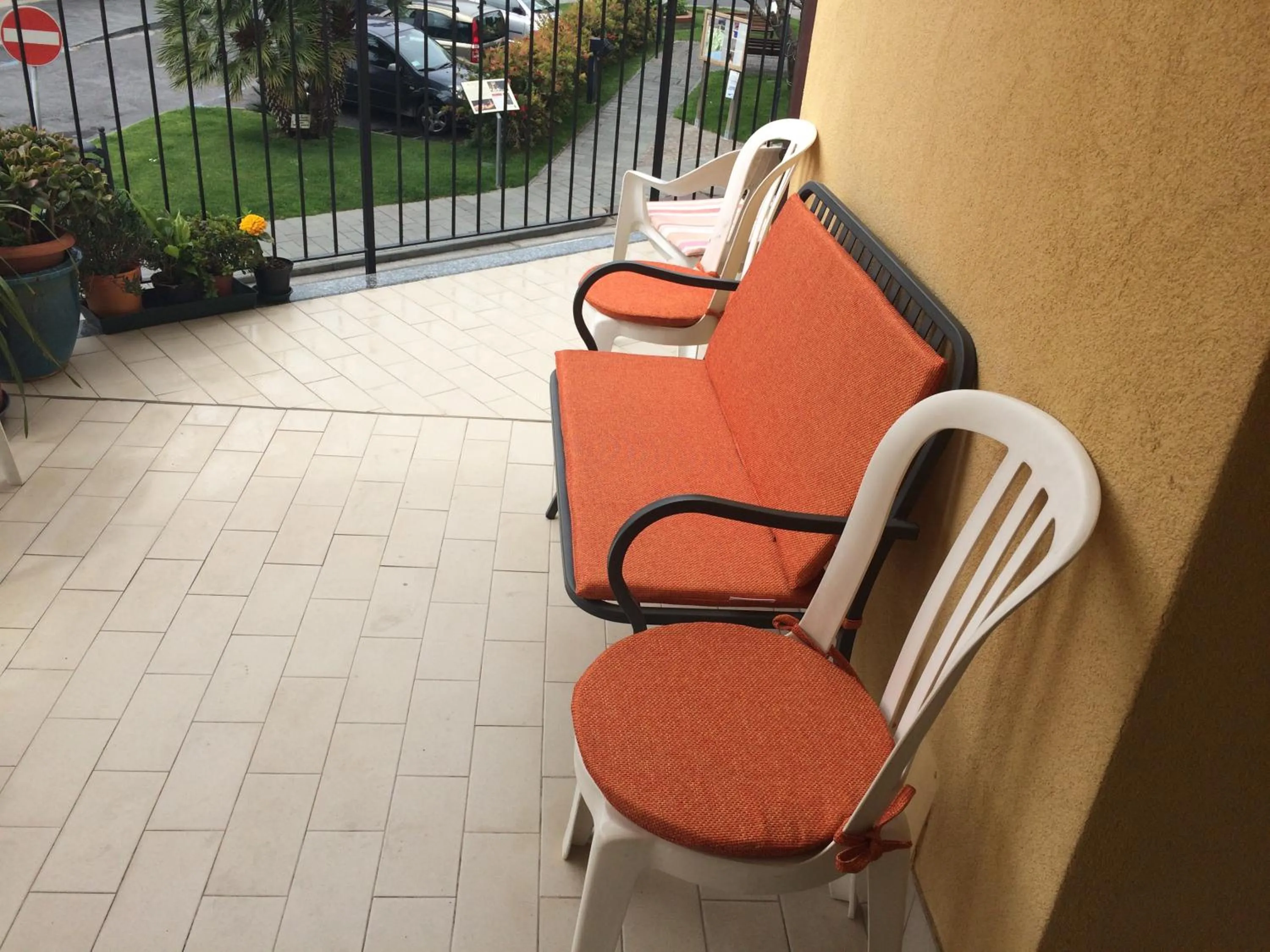 Balcony/Terrace in Albergo Villa Ada