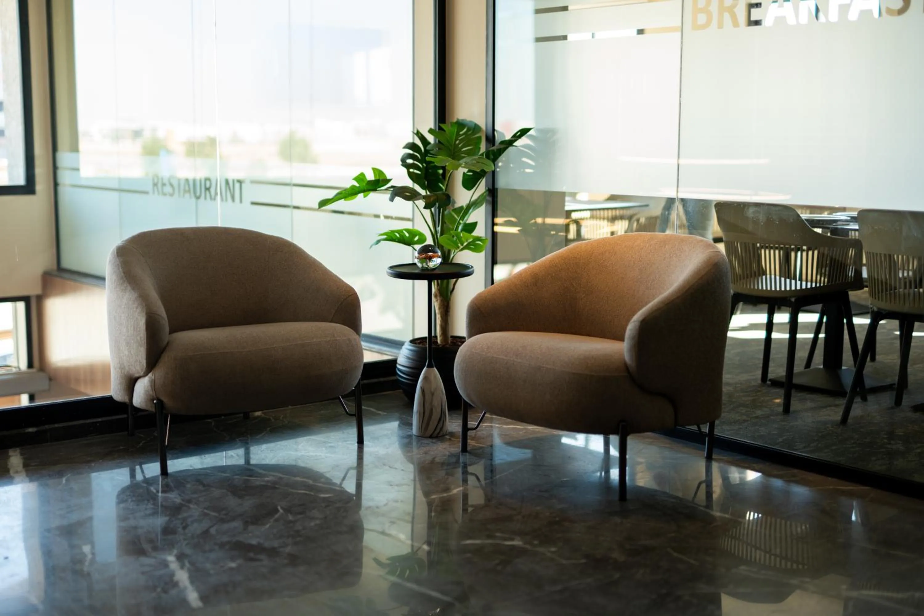 Living room in Citadines Almaz Aparthotel Casablanca