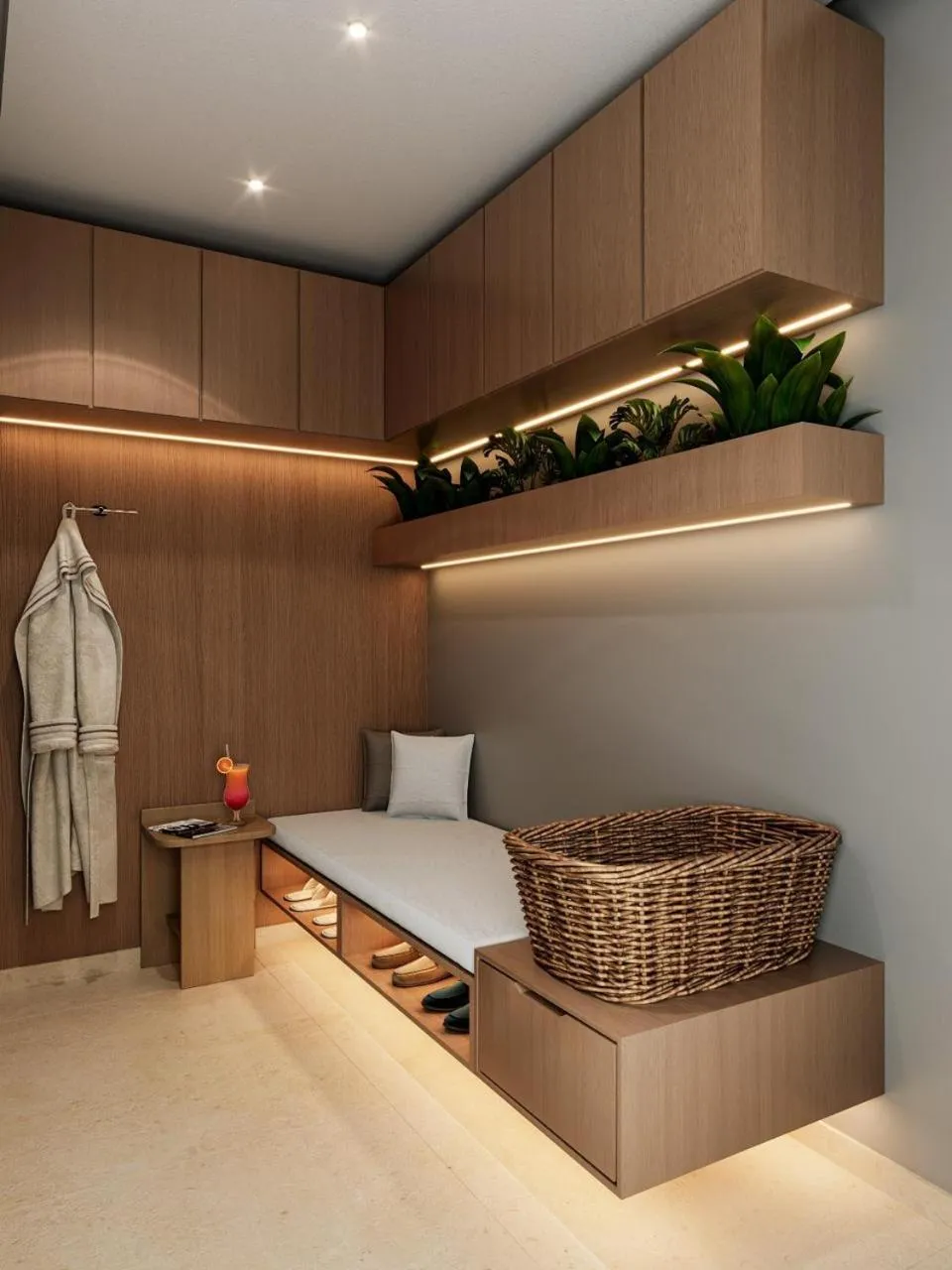 Bed in Citadines Almaz Aparthotel Casablanca