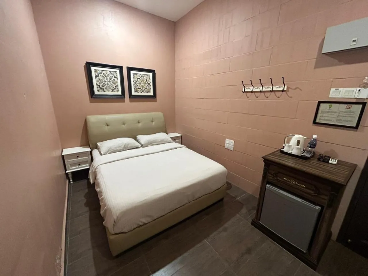 Bed in Shamrock Guest House II