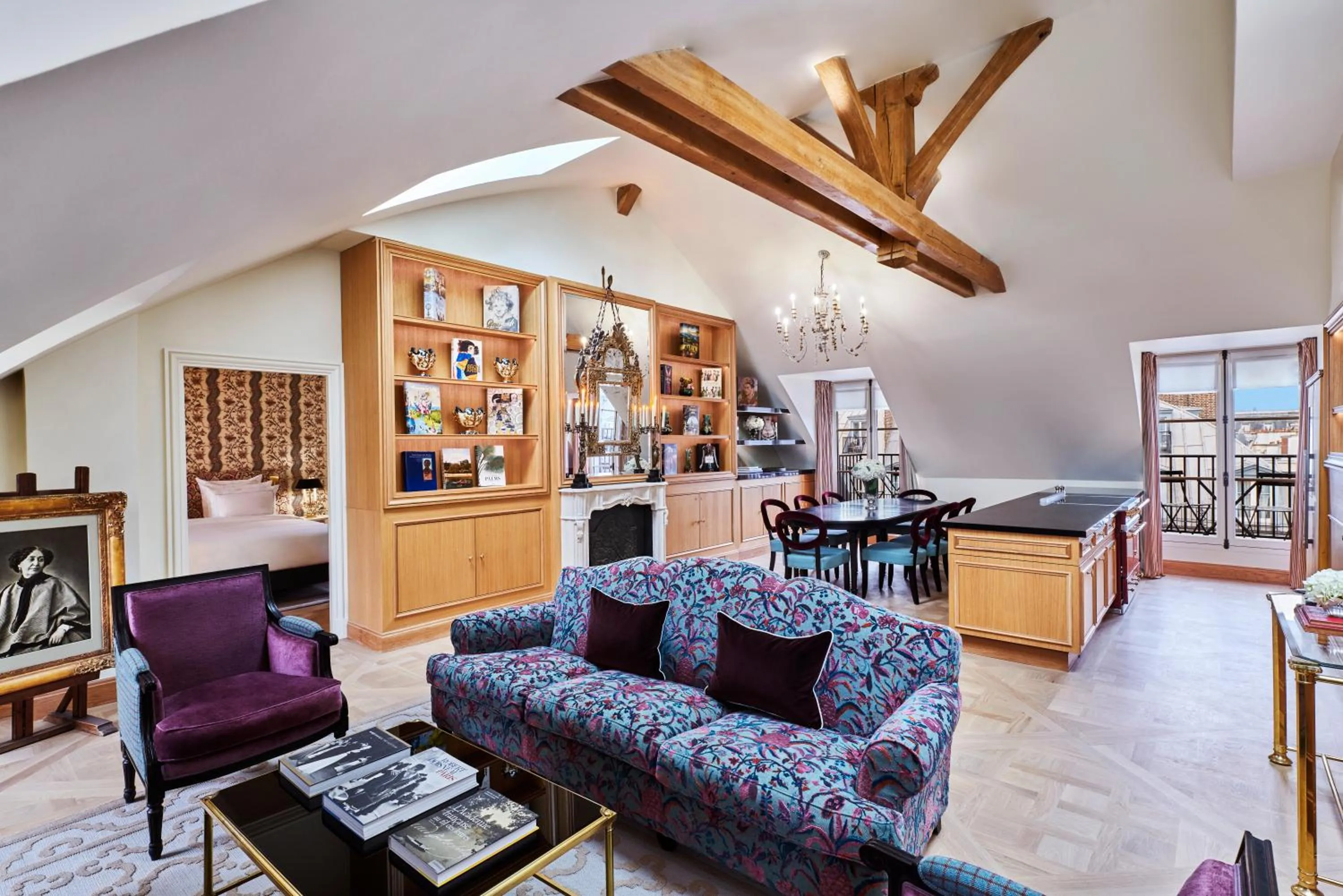 Living room in Maison Barrière Vendôme