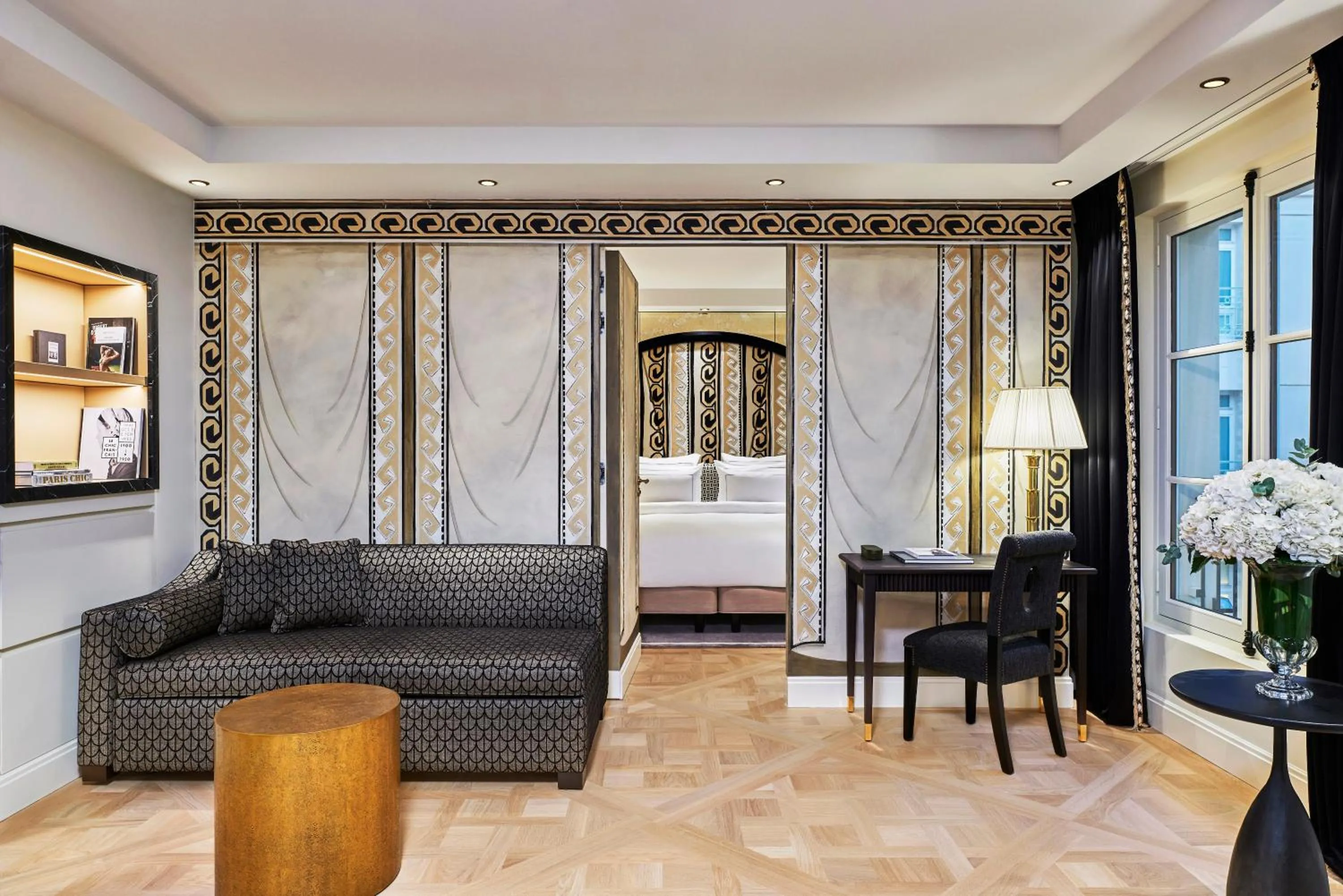 Living room, Bed in Maison Barrière Vendôme
