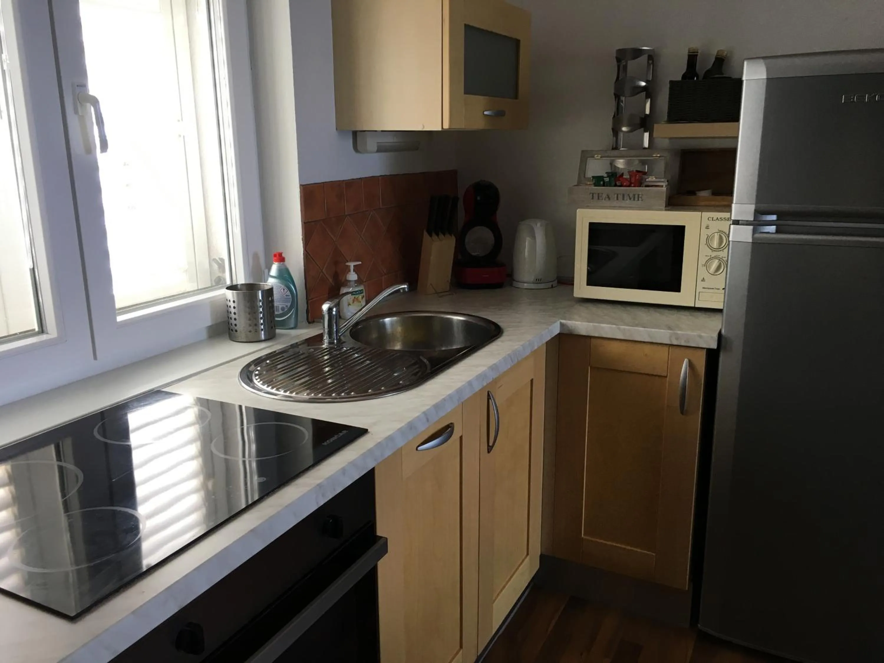 Kitchen or kitchenette in Apartment Selce Kala