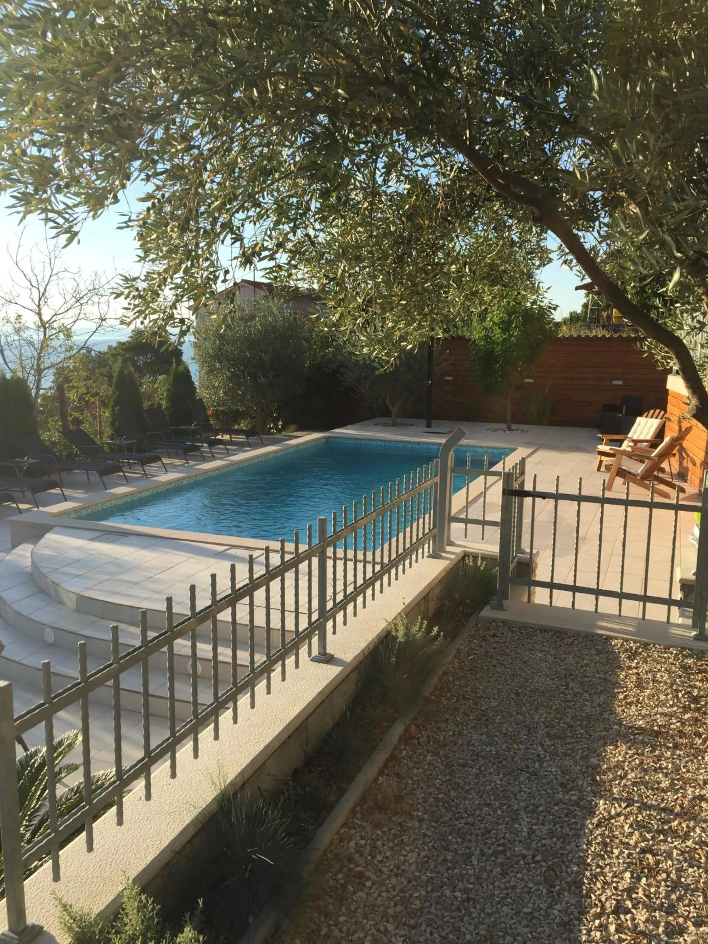 Swimming pool in Apartment Selce Kala