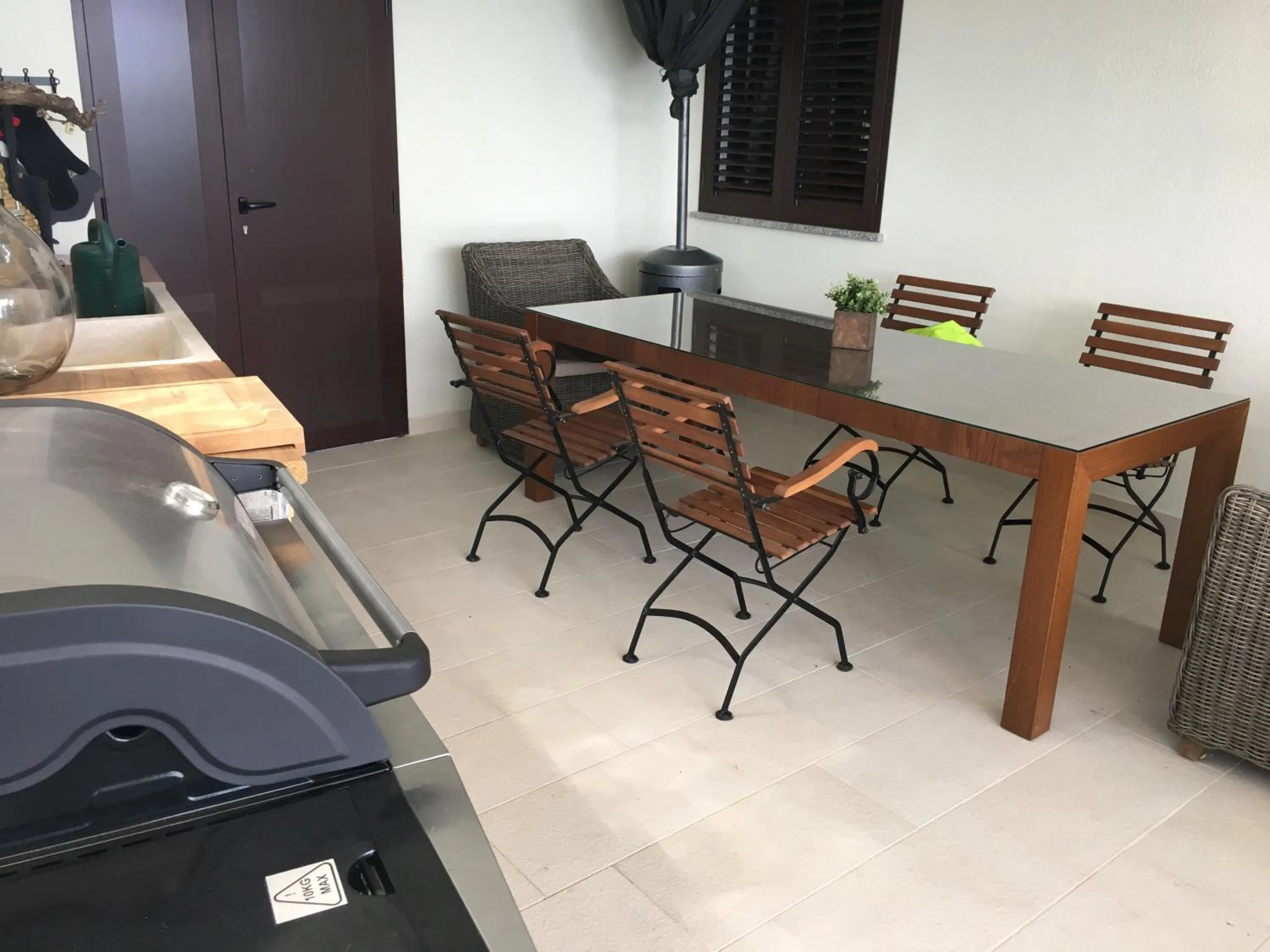 BBQ facilities in Apartment Selce Kala