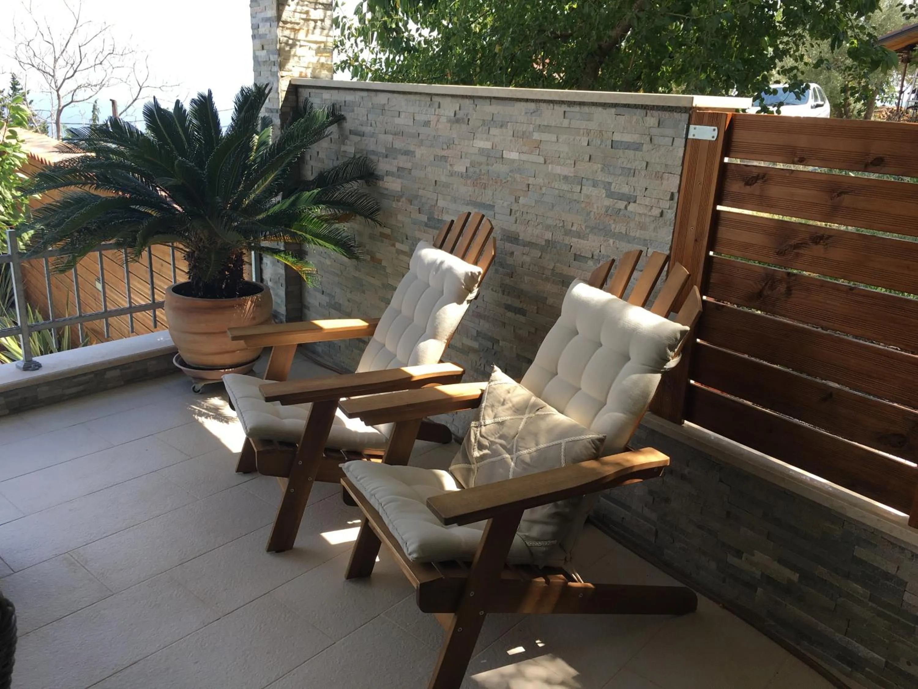 Patio in Apartment Selce Kala