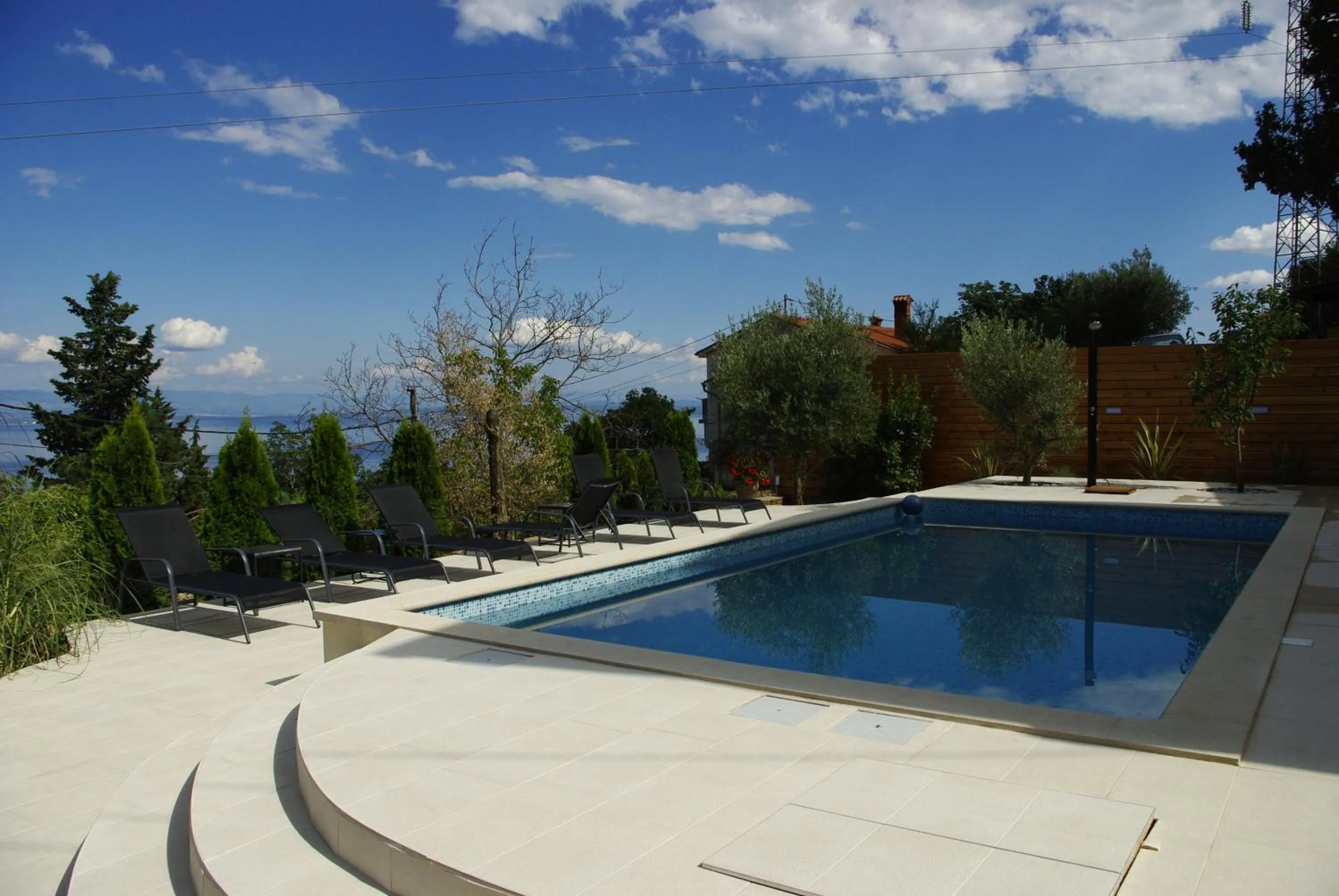 Swimming pool in Apartment Selce Kala