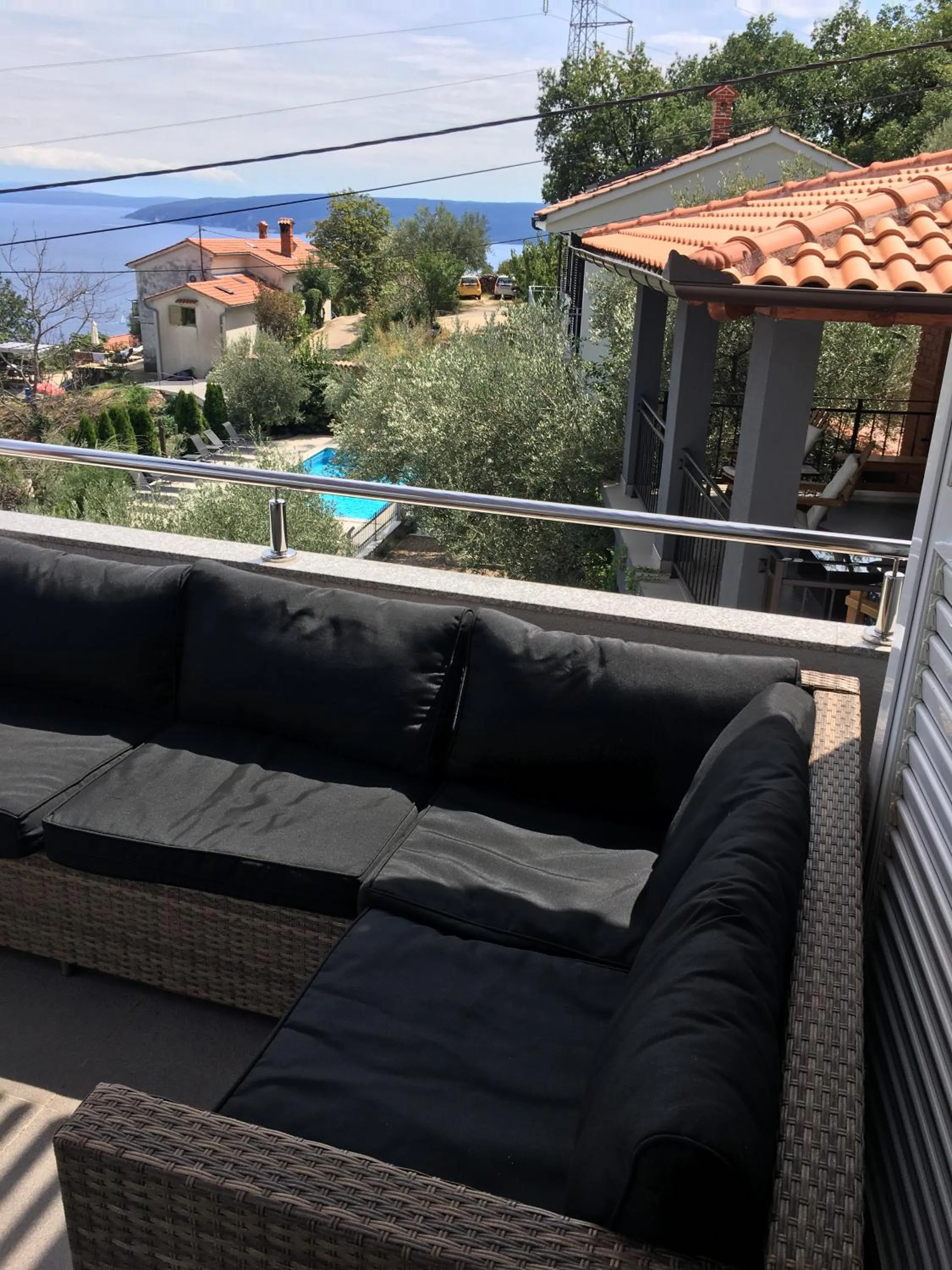 Balcony/Terrace in Apartment Selce Kala