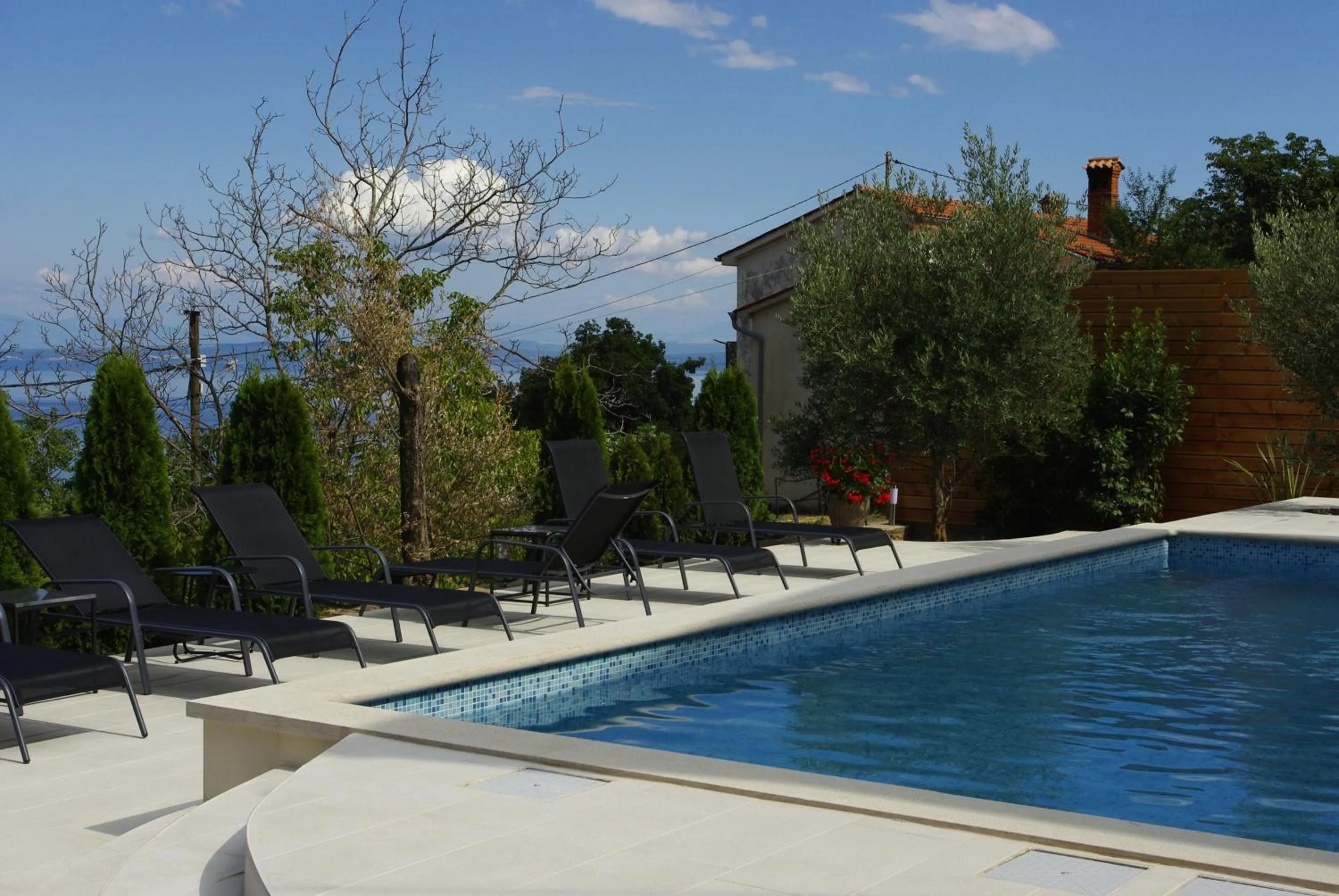 Swimming pool in Apartment Selce Kala