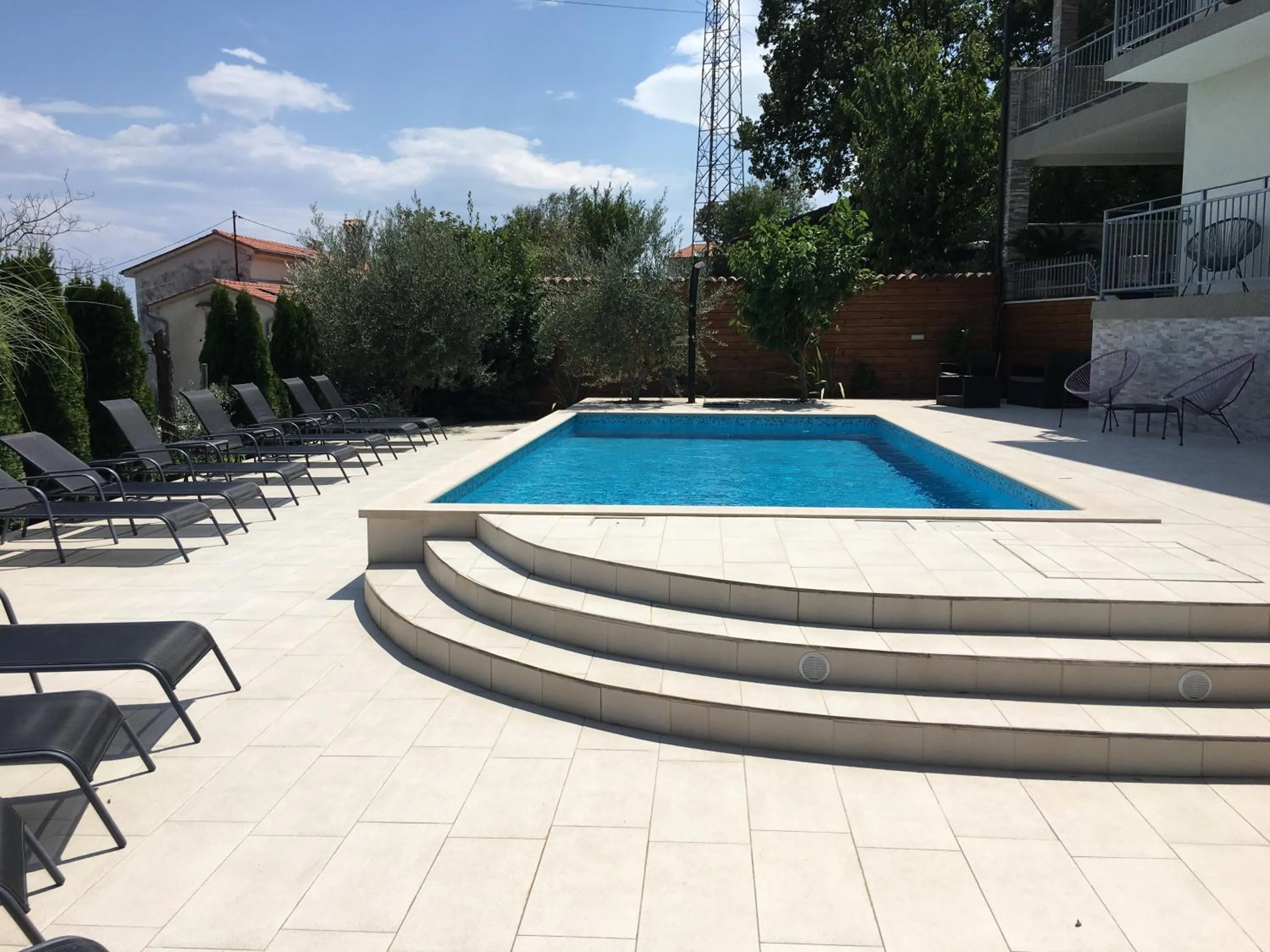 Swimming pool in Apartment Selce Kala