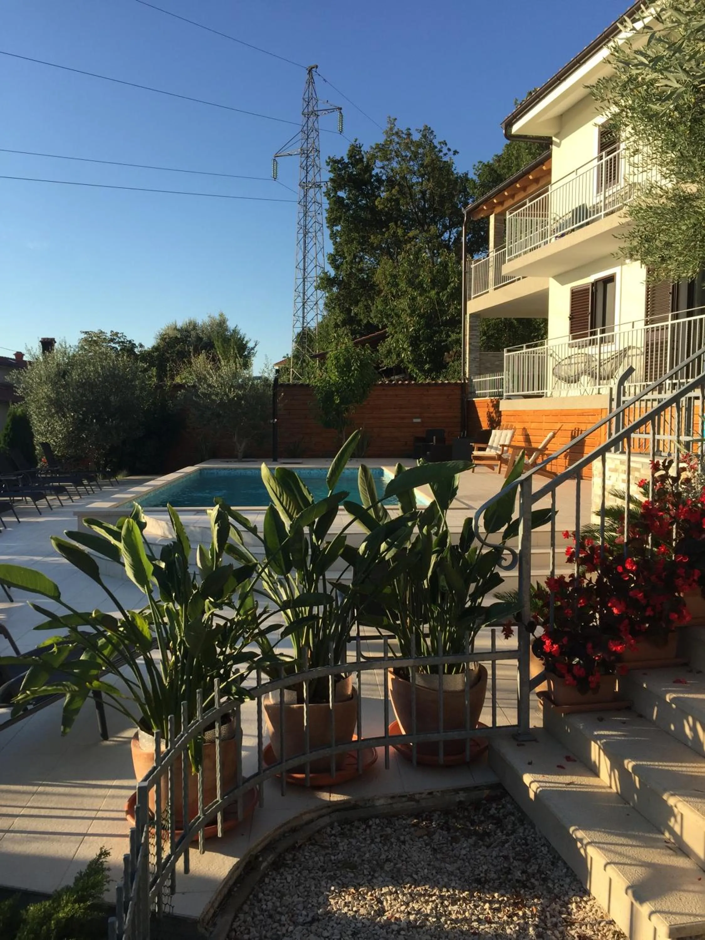 Swimming pool in Apartment Selce Kala