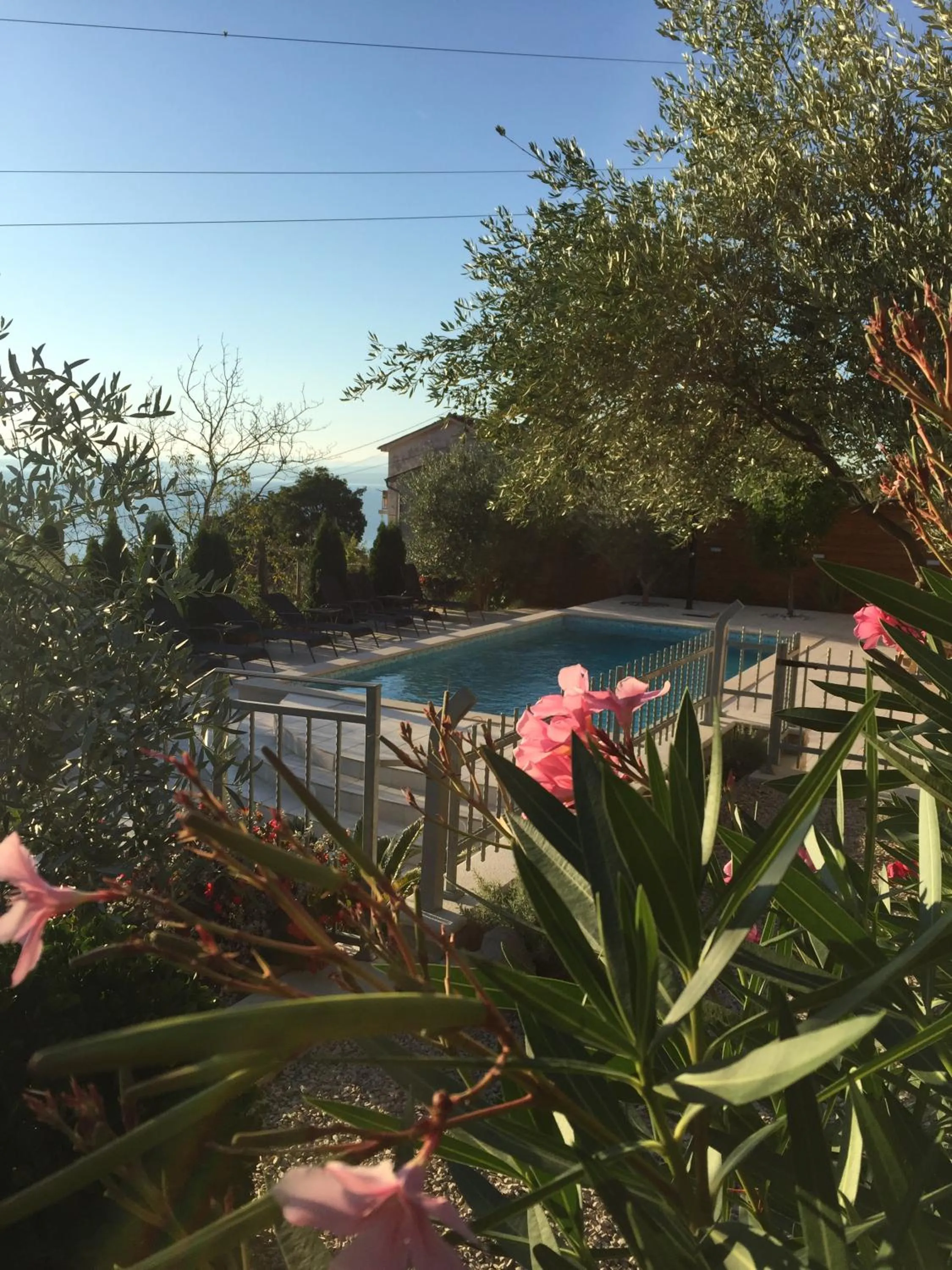 Swimming pool in Apartment Selce Kala