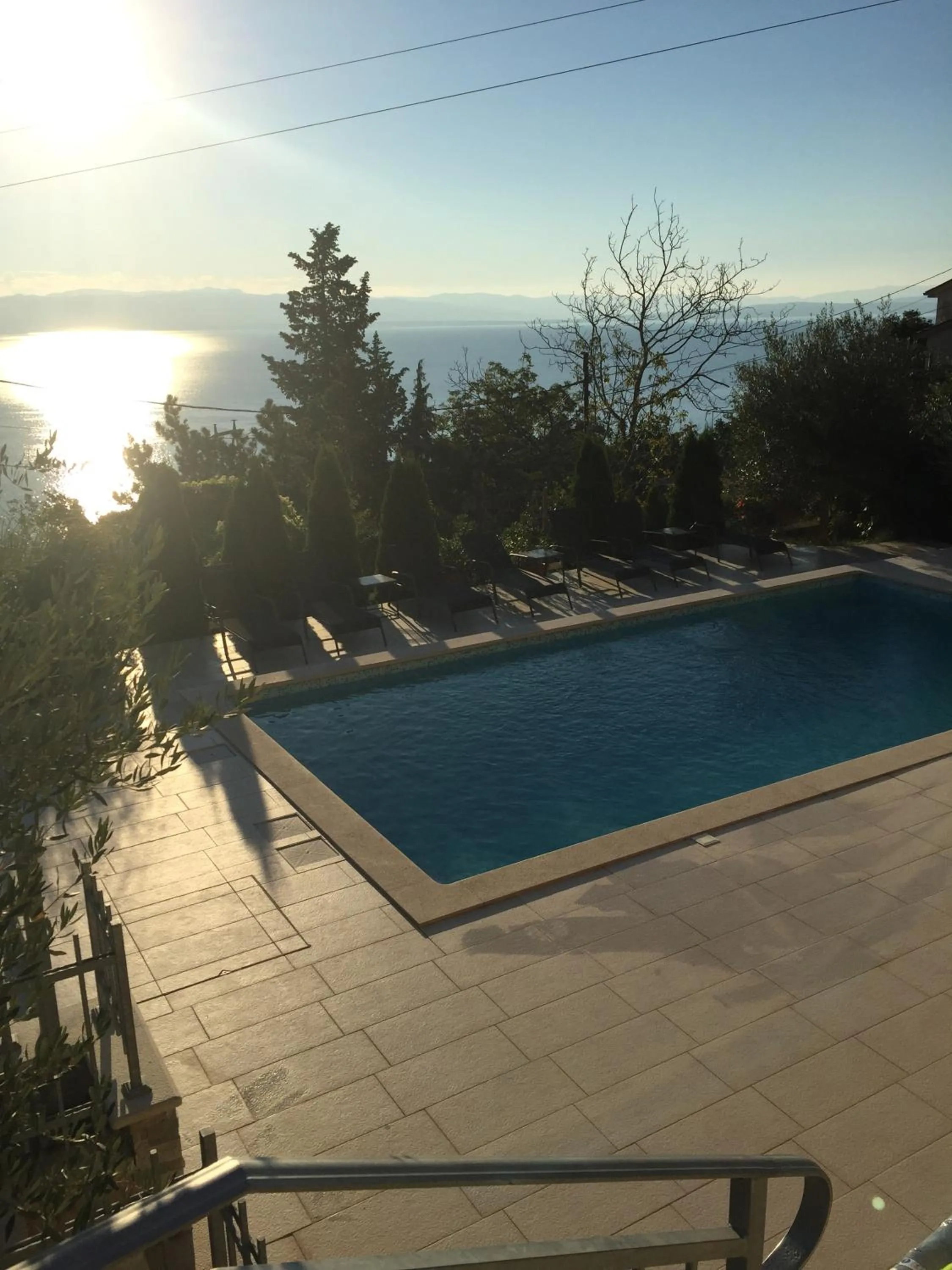 Swimming pool in Apartment Selce Kala