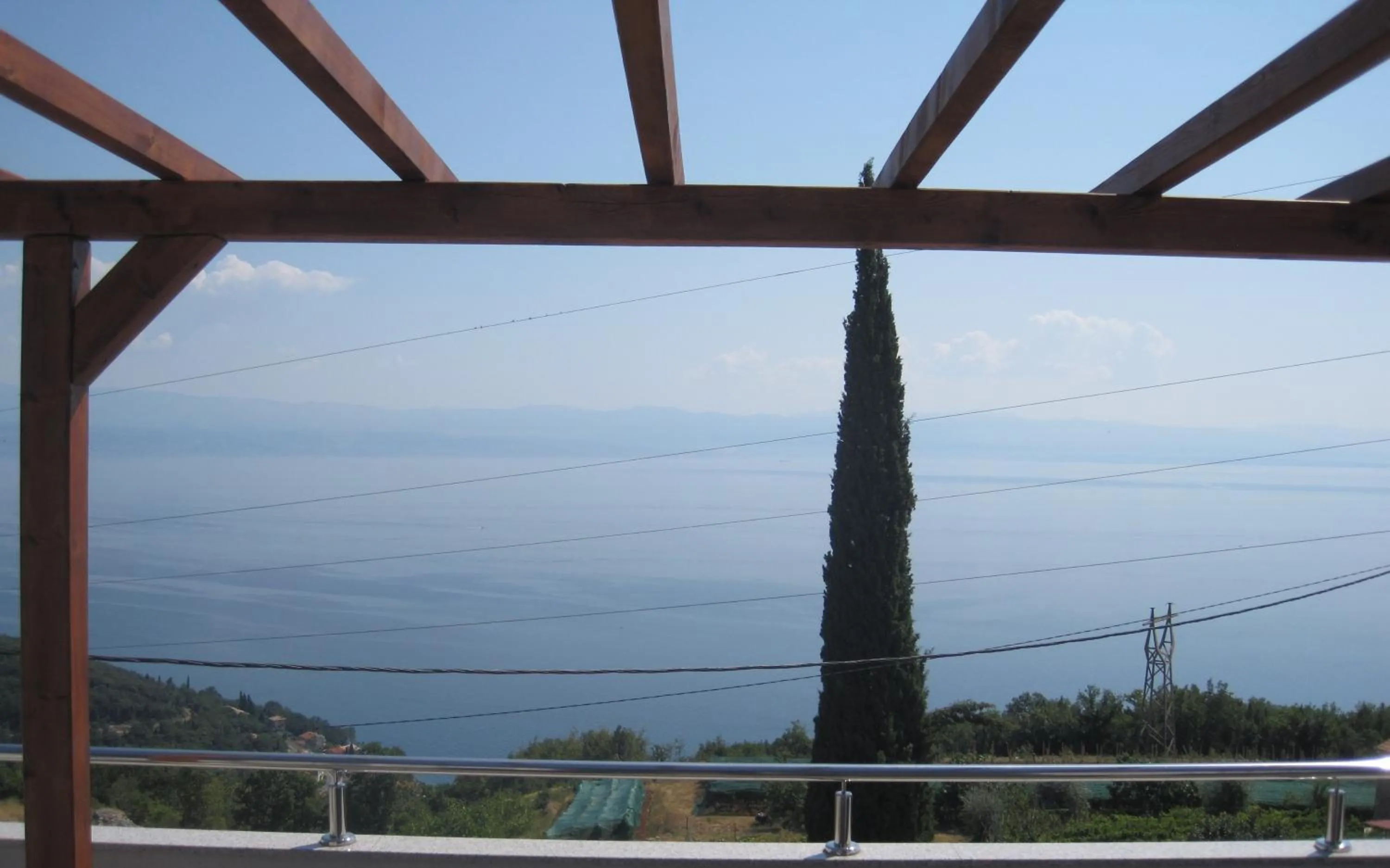 Sea view in Apartment Selce Kala