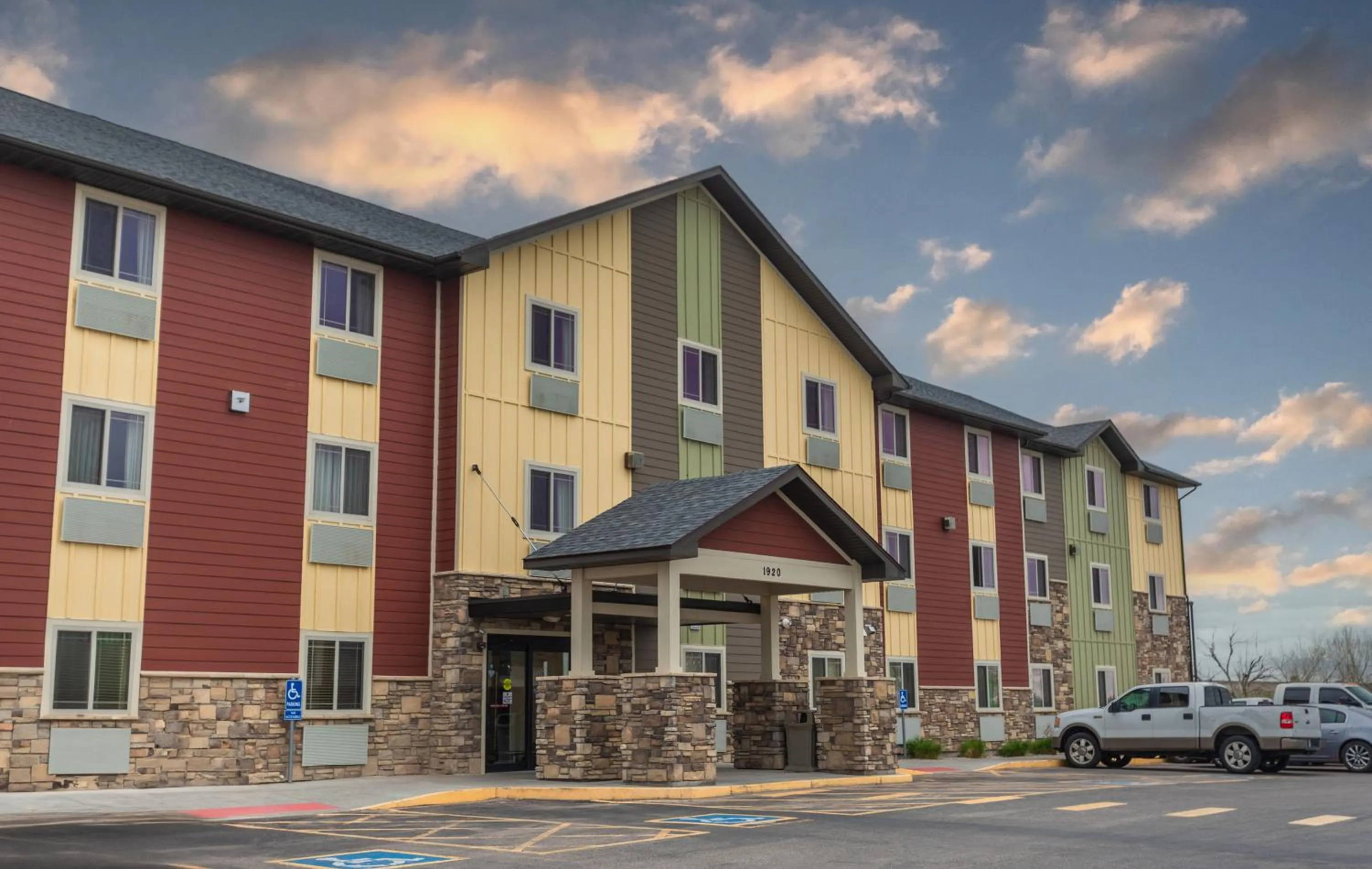 Property building in My Place Hotel-Cheyenne, WY