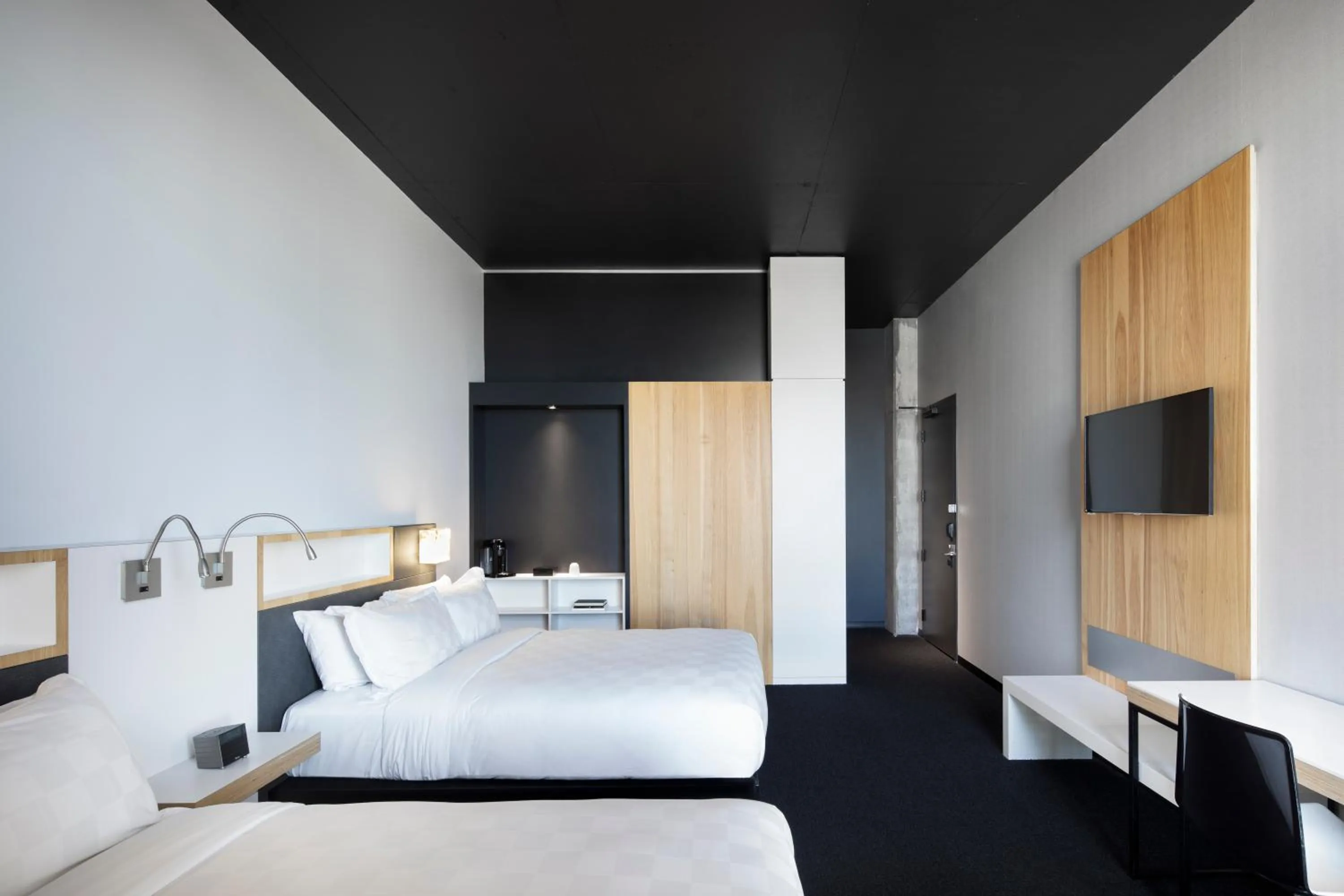 Bed in Alt Hotel Winnipeg