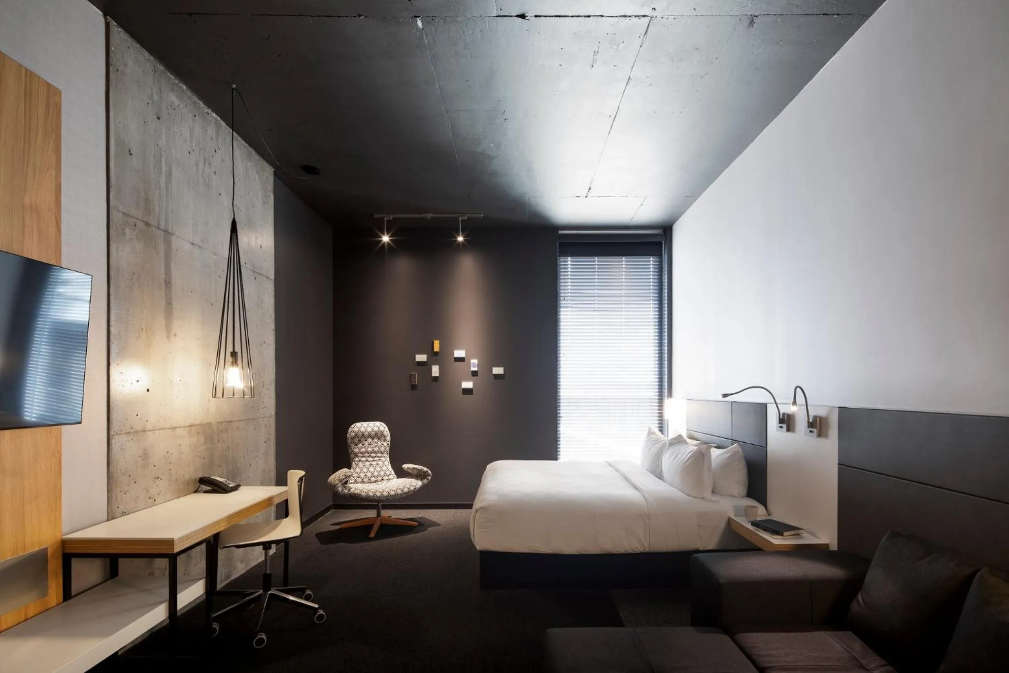 Bed in Alt Hotel Winnipeg